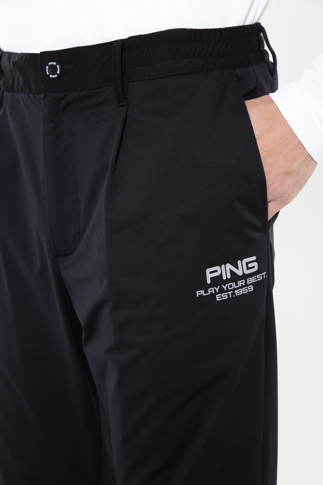 PING APPAREL】布帛裾リブ 撥水ジョガーパンツ ＜PERFORMANCE＞ (MENS