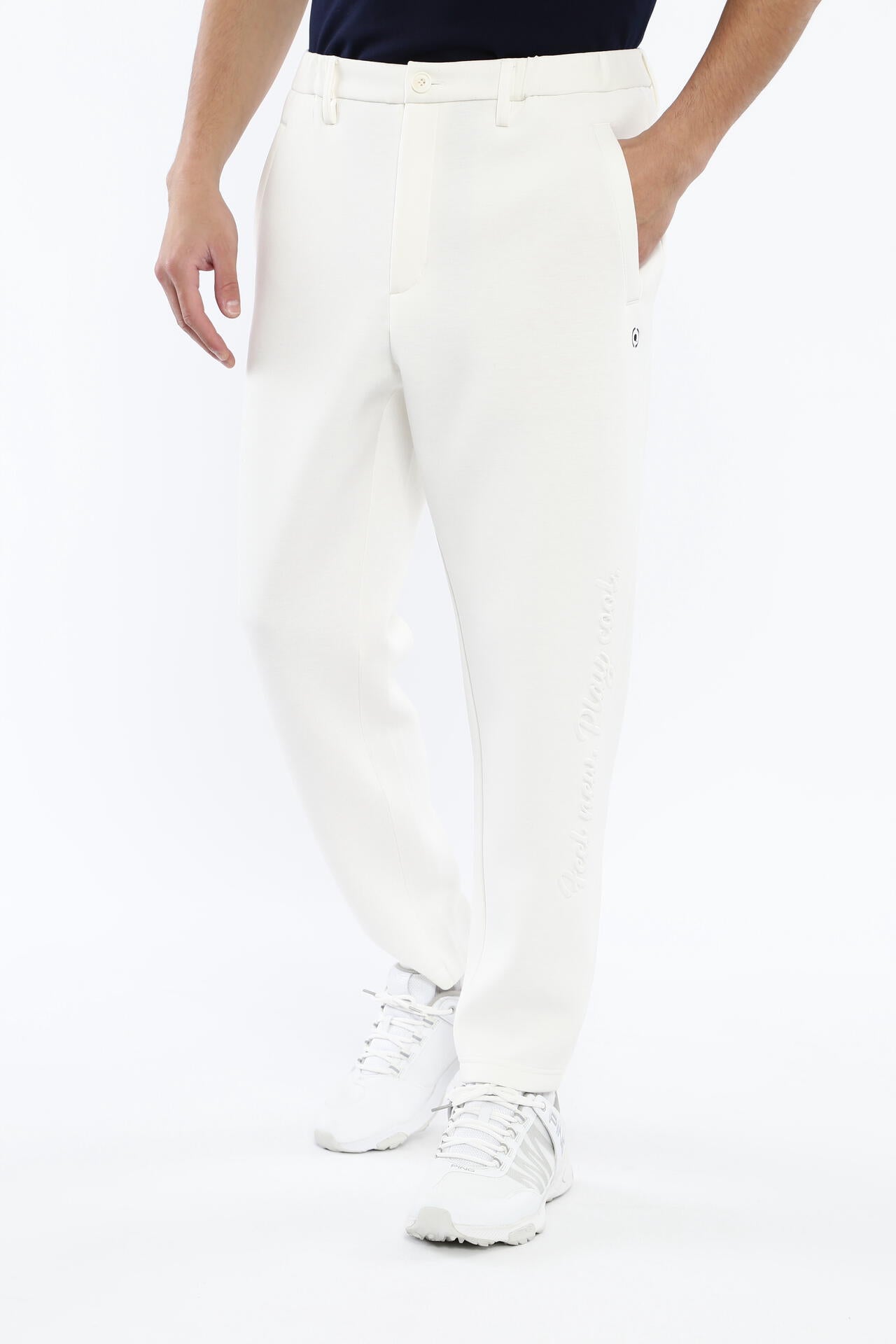 PINGピン　パンツ　アドエルム　ダンボールニットジャケット　ブルゾン PING（ピン） ゴルフウェア ロングパンツ 春 夏 アドエルムジョガー