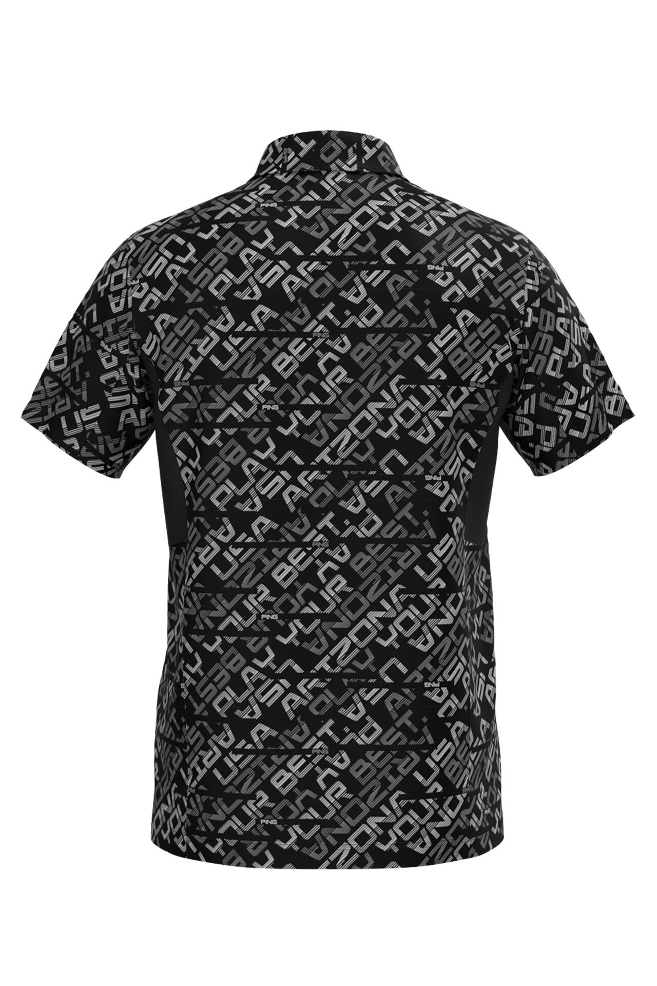 【PING APPAREL】バイアスデジタルロゴジャカードポロシャツ ＜PERFORMANCE＞ (MENS)