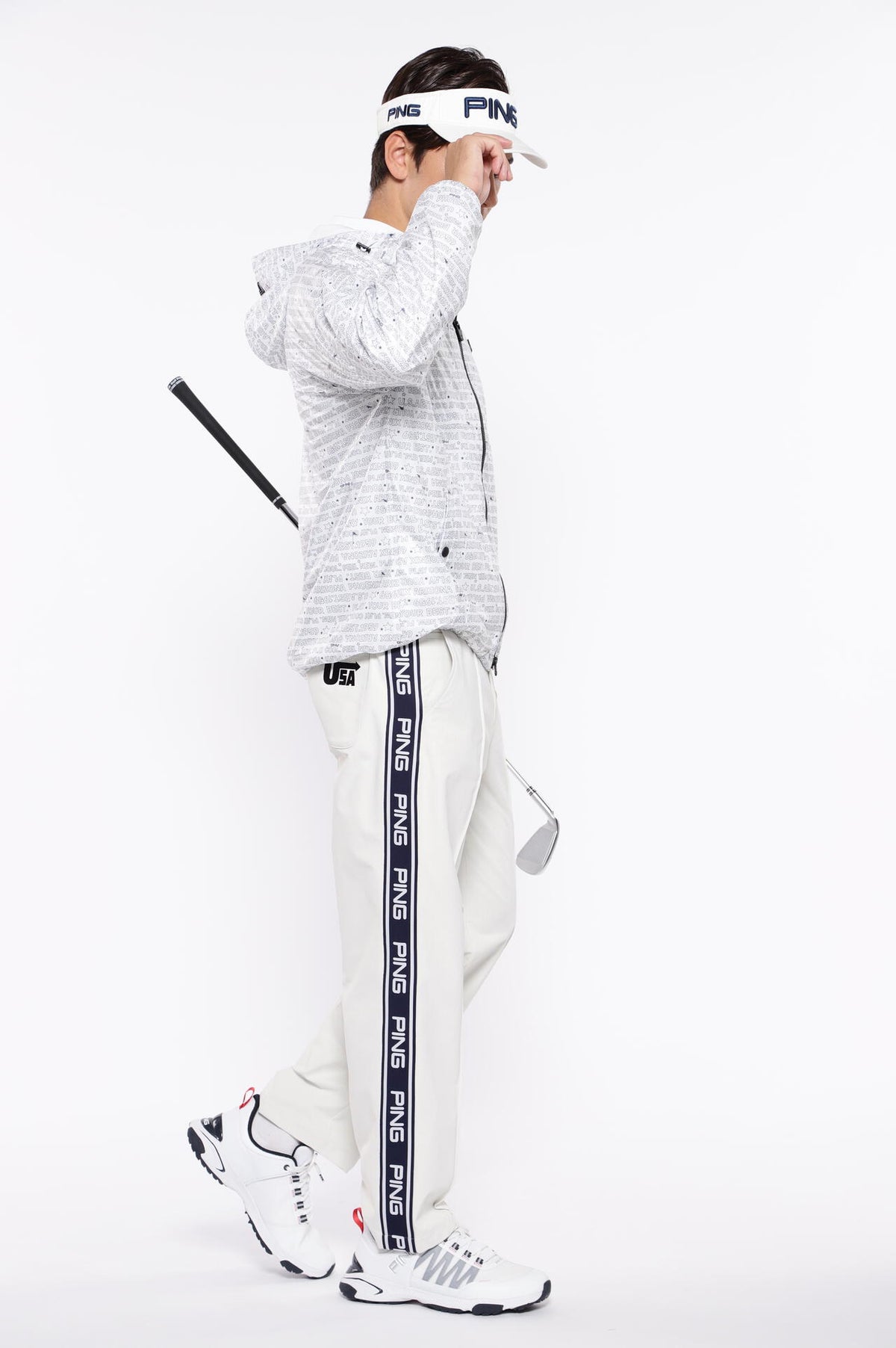 ［PING APPAREL］フルジップフーディーブルゾン ＜NATIVE＞ (MENS)
