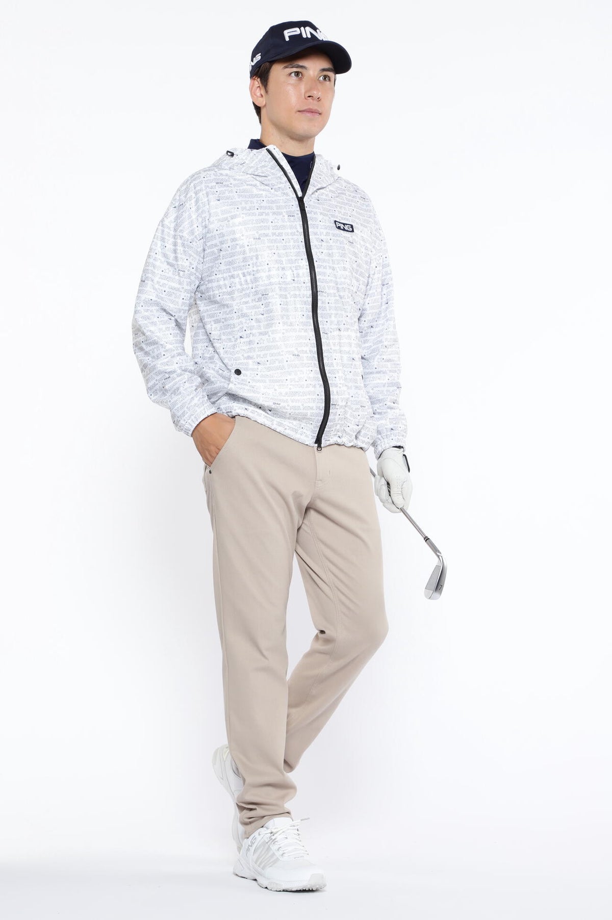 ［PING APPAREL］フルジップフーディーブルゾン ＜NATIVE＞ (MENS)