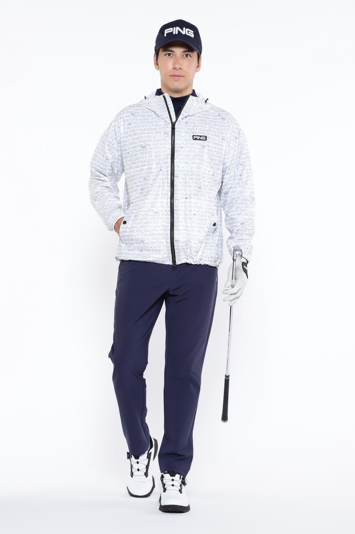 ［PING APPAREL］フルジップフーディーブルゾン ＜NATIVE＞ (MENS)