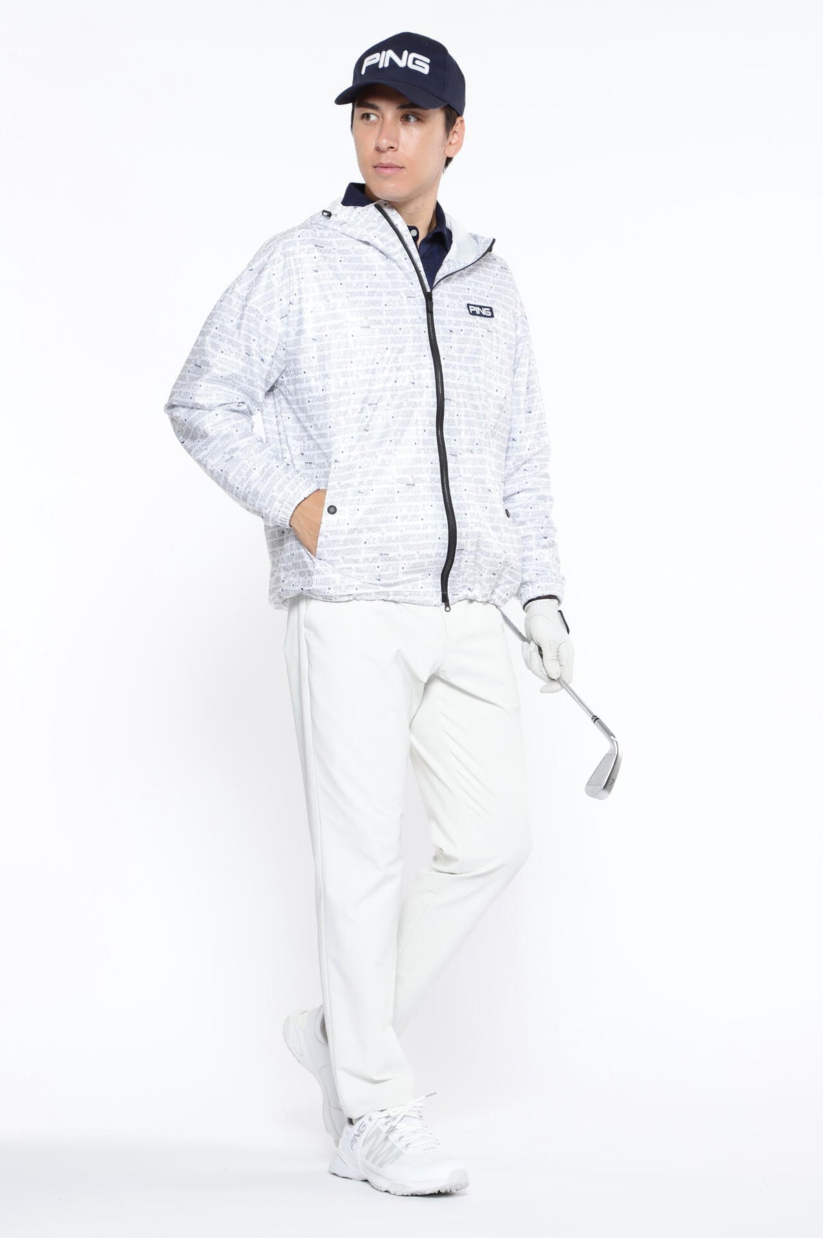 ［PING APPAREL］フルジップフーディーブルゾン ＜NATIVE＞ (MENS)