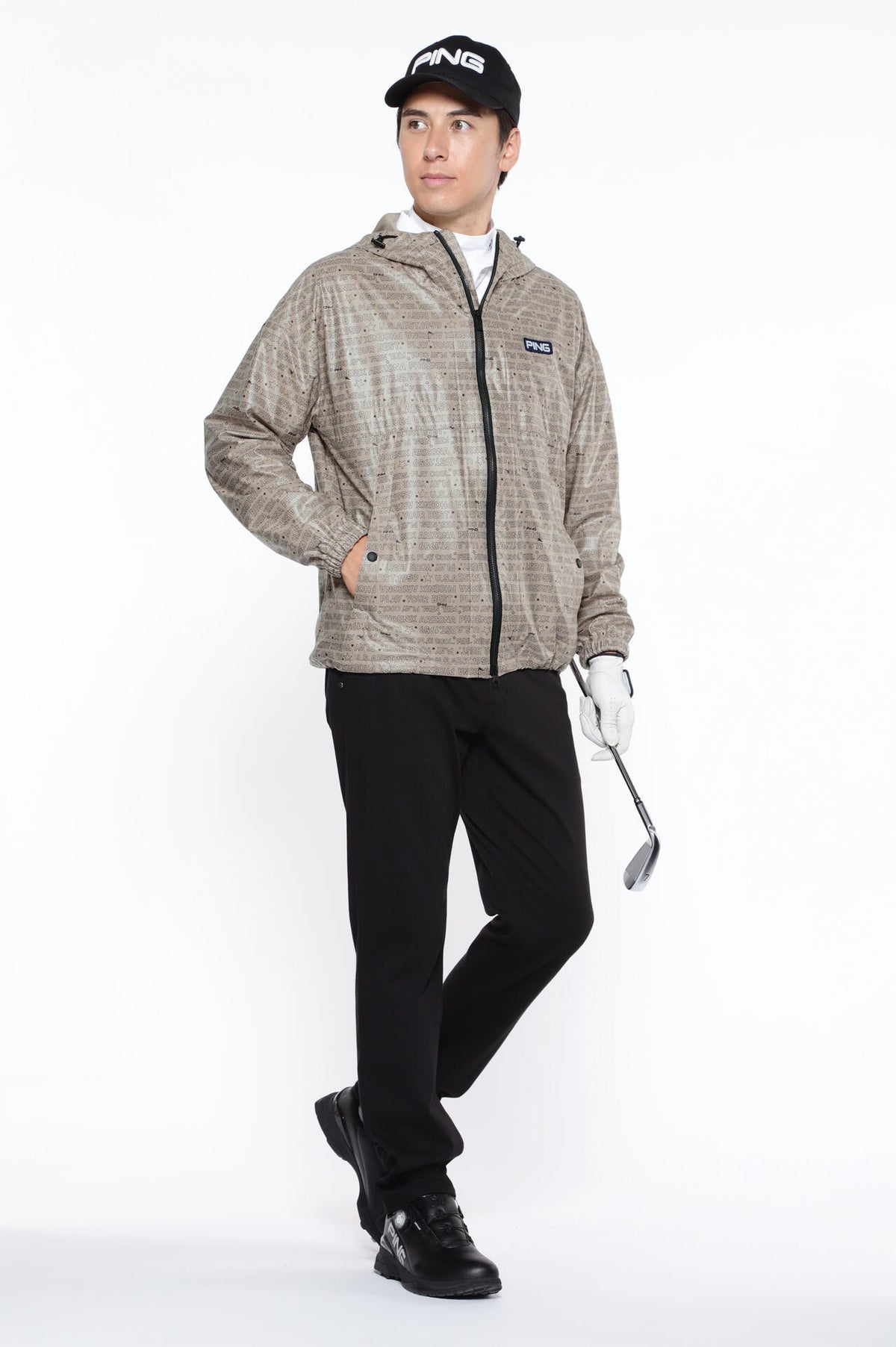 ［PING APPAREL］フルジップフーディーブルゾン ＜NATIVE＞ (MENS)