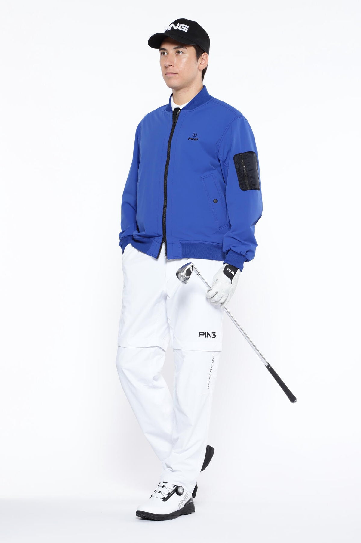 ［PING APPAREL］全方向ストレッチフルジップブルゾン ＜PERFORMANCE＞ (MENS)