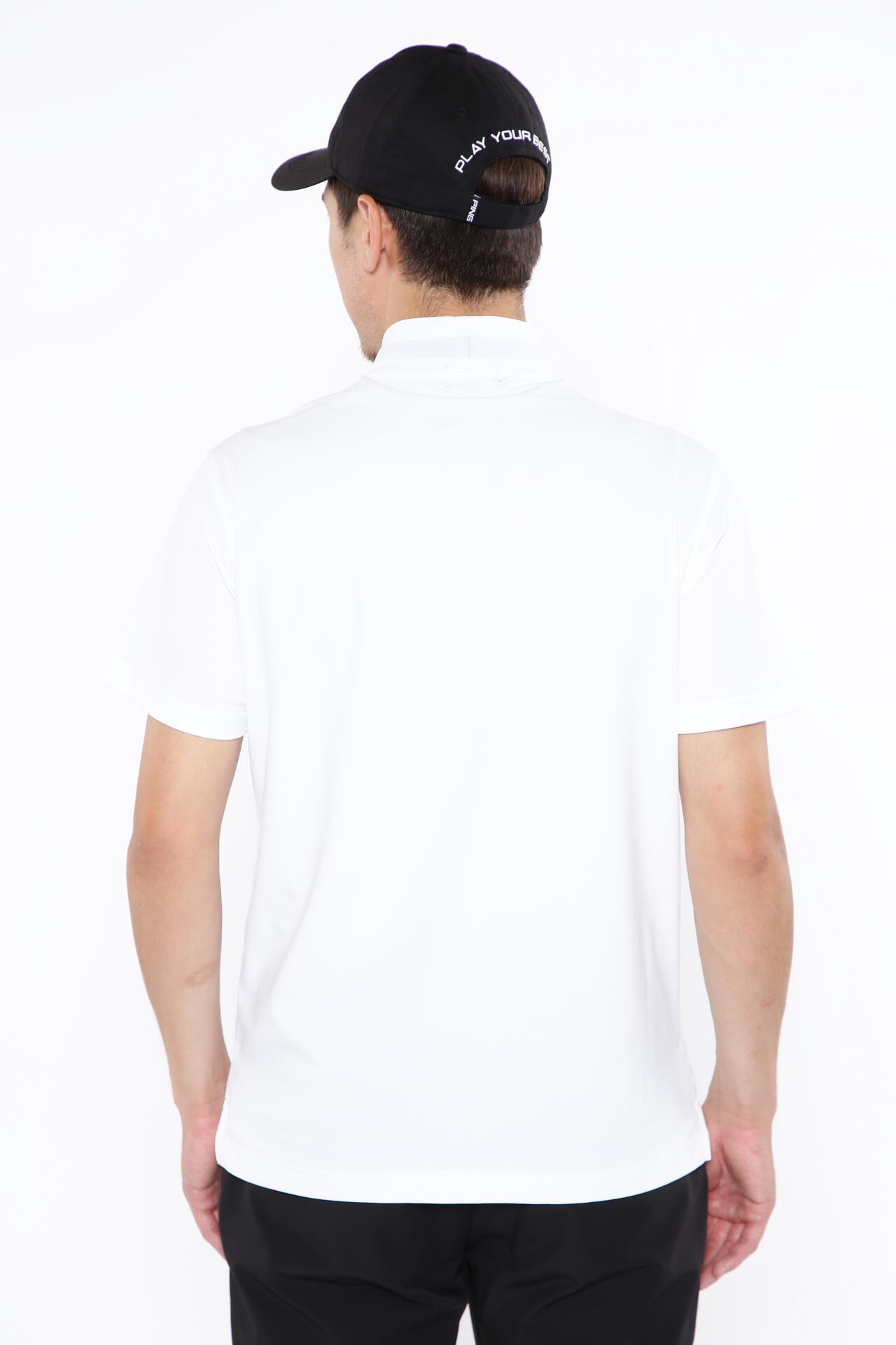 【PING APPAREL】ストレッチカノコ半袖ハイネックカットソー ＜EARLY AUTUMN＞ (MENS)