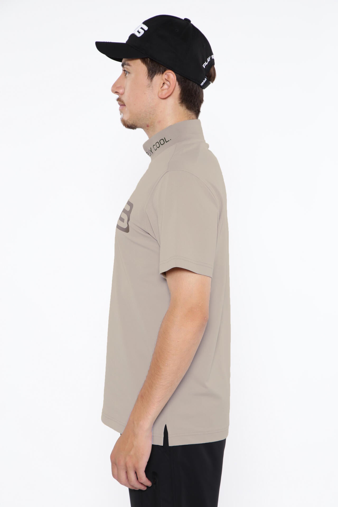 【PING APPAREL】ストレッチカノコ半袖ハイネックカットソー ＜EARLY AUTUMN＞ (MENS)