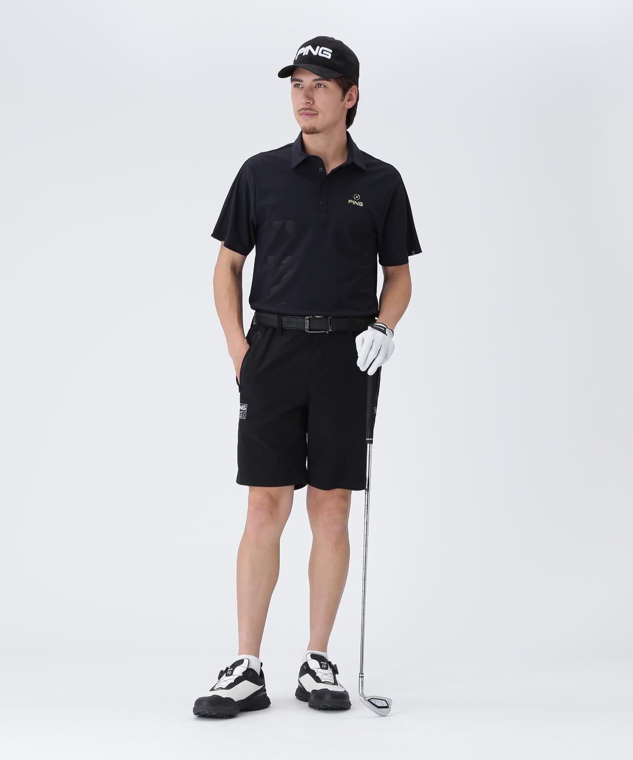 PING APPAREL】涼風-SUZUKAZE 全方向ストレッチタフタショートパンツ