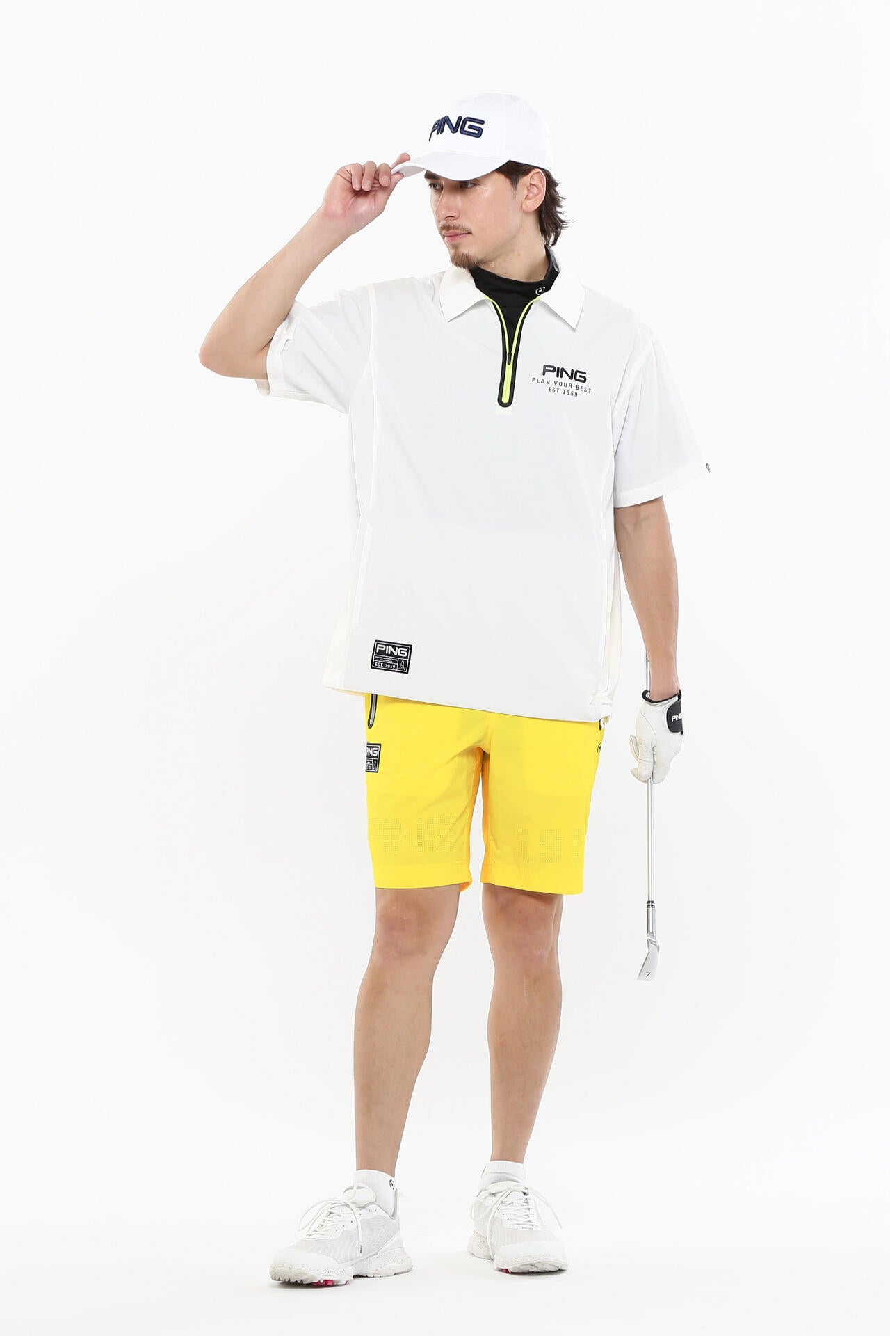 PING APPAREL】涼風-SUZUKAZE 全方向ストレッチタフタショート