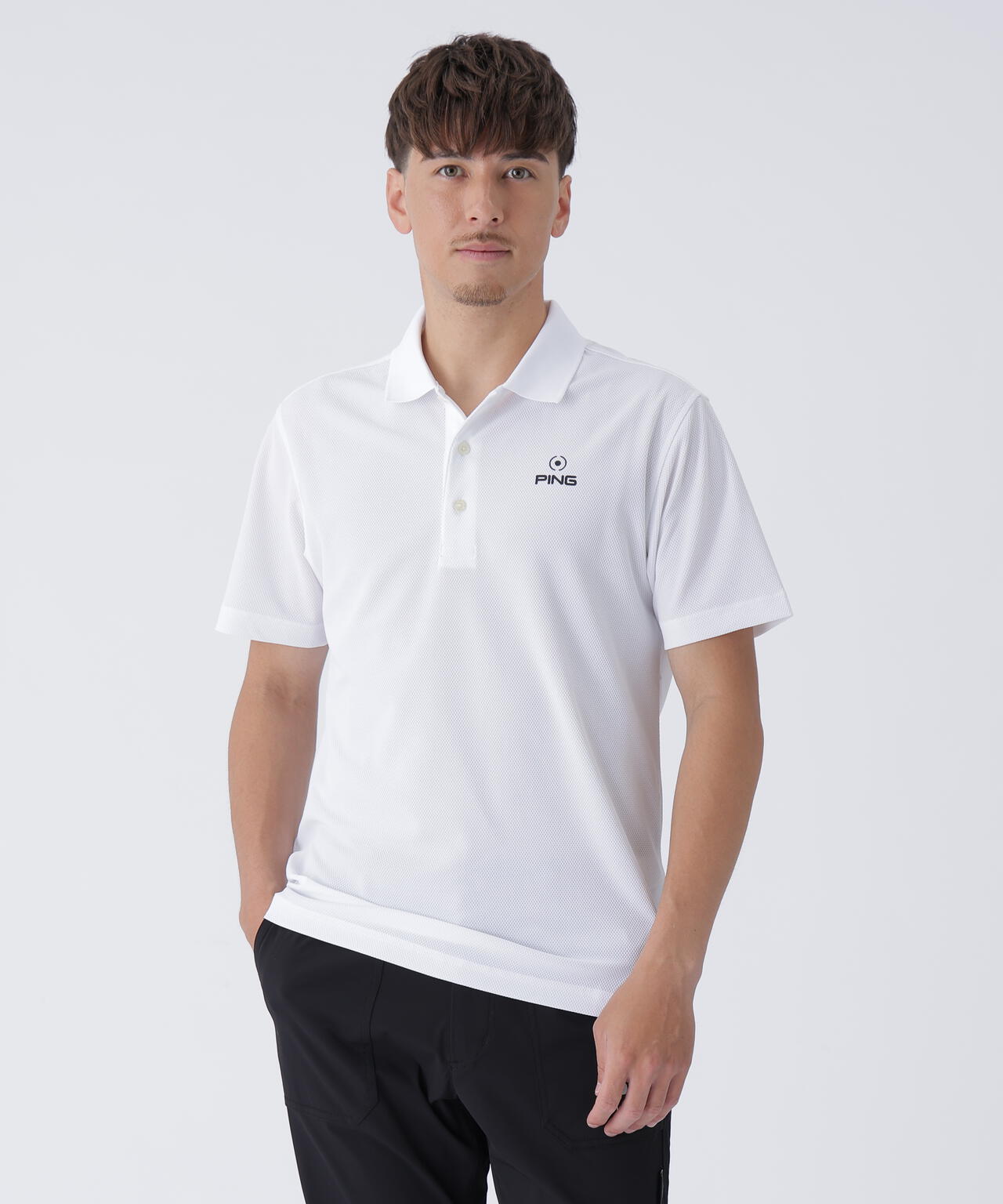 PING APPAREL】オニカノコ半袖ポロシャツ (EARLY SPRING) (MENS