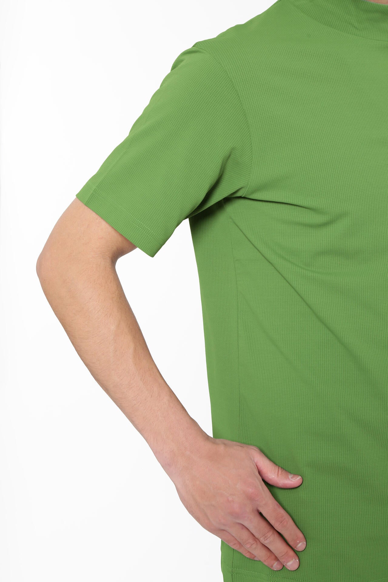 【PING APPAREL】エコブルー半袖ハイネックシャツ ＜PERFORMANCE＞ (MENS)
