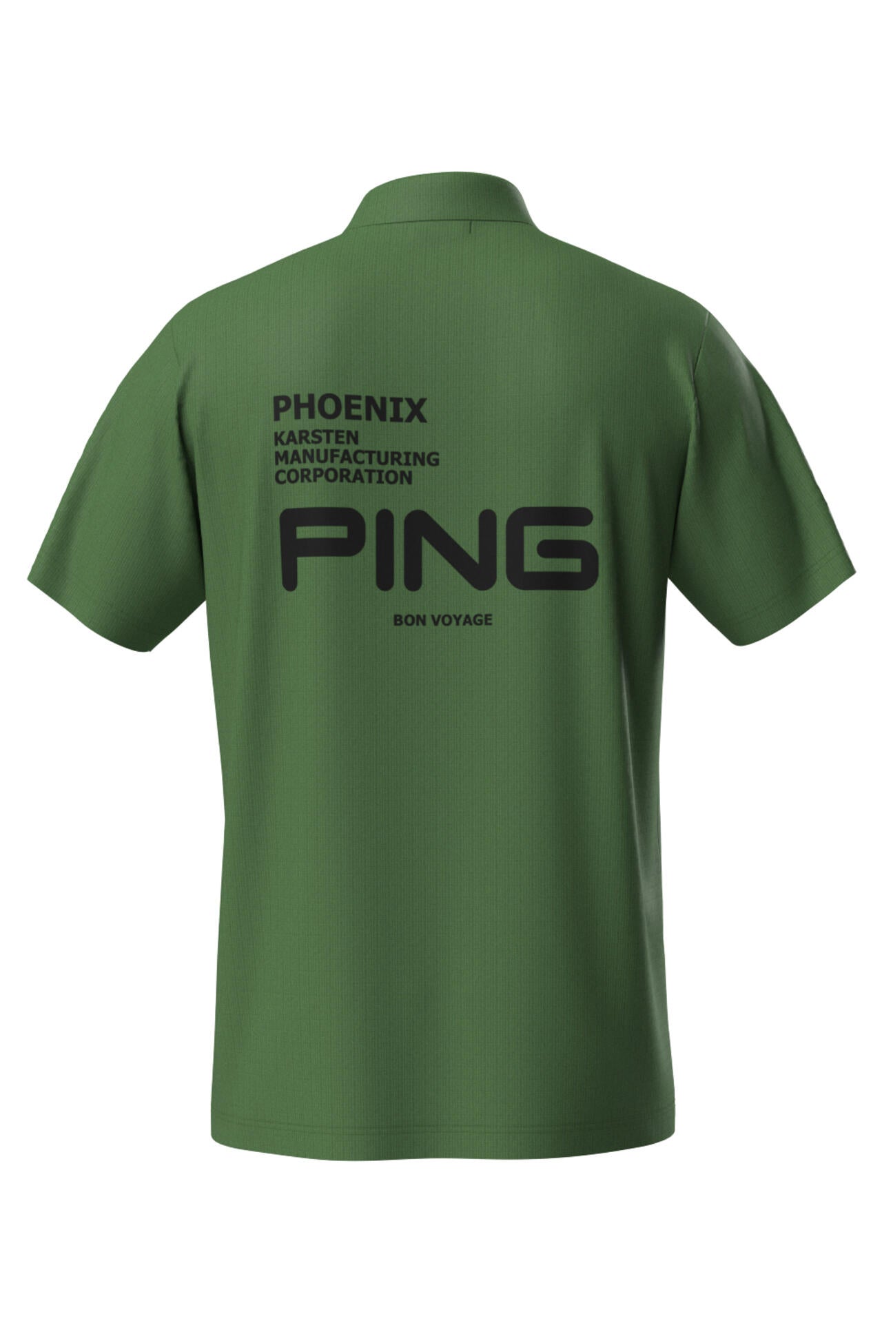 【PING APPAREL】エコブルー半袖ハイネックシャツ ＜PERFORMANCE＞ (MENS)