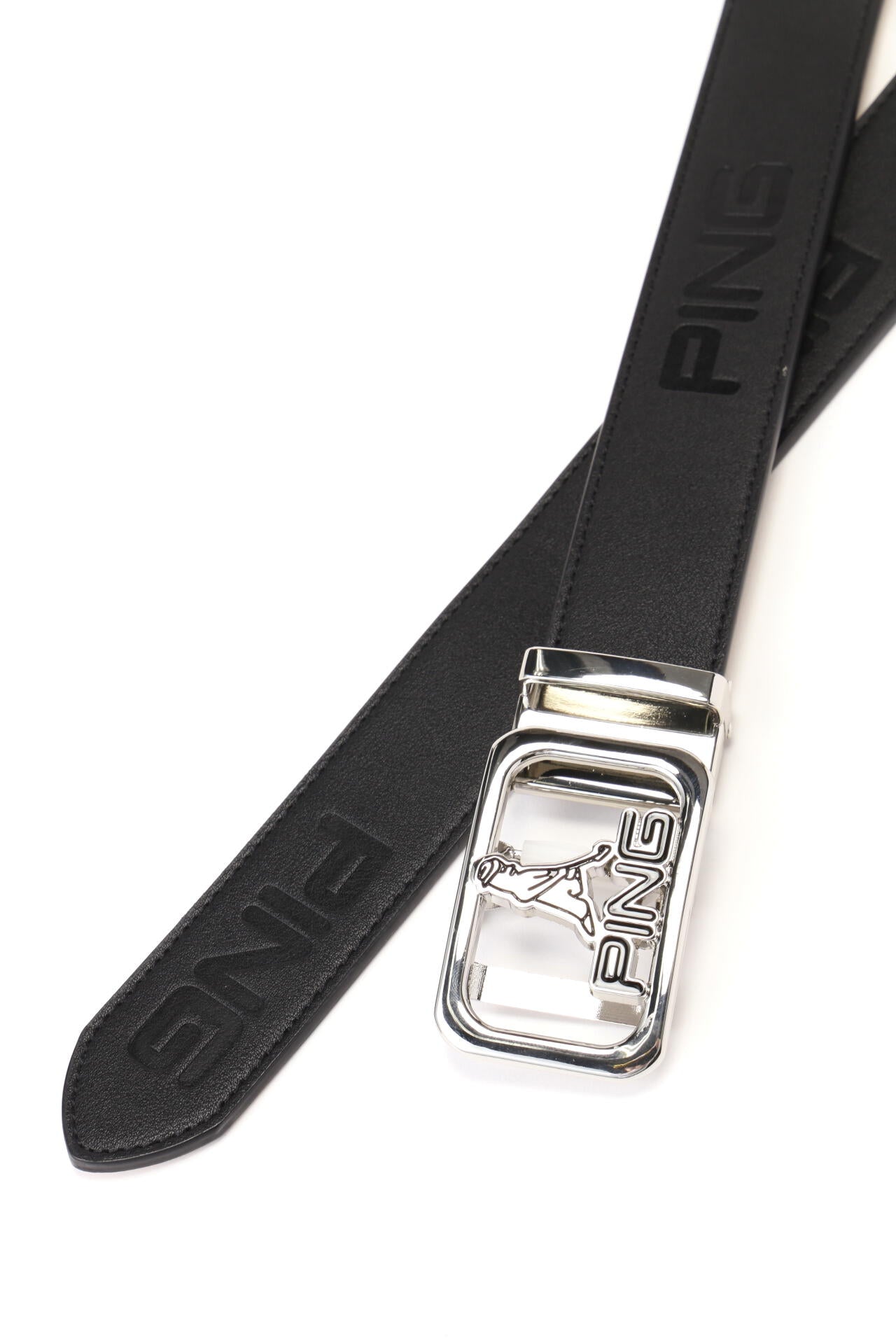 PING APPAREL】スライドバックルロゴベルト ＜NATIVE＞ (MENS