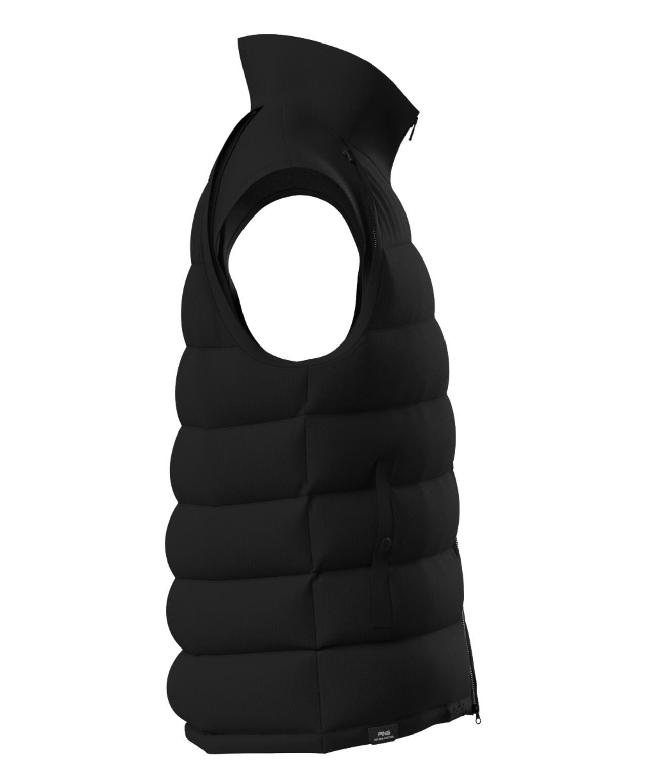 【PING APPAREL】全方向ストレッチ接結ボーダー2WAY中綿ブルゾン ＜PERFORMANCE＞ (MENS)