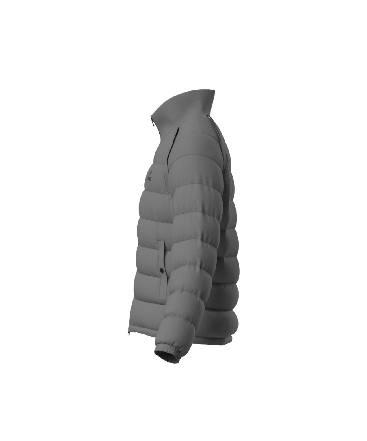 【PING APPAREL】全方向ストレッチ接結ボーダー2WAY中綿ブルゾン ＜PERFORMANCE＞ (MENS)