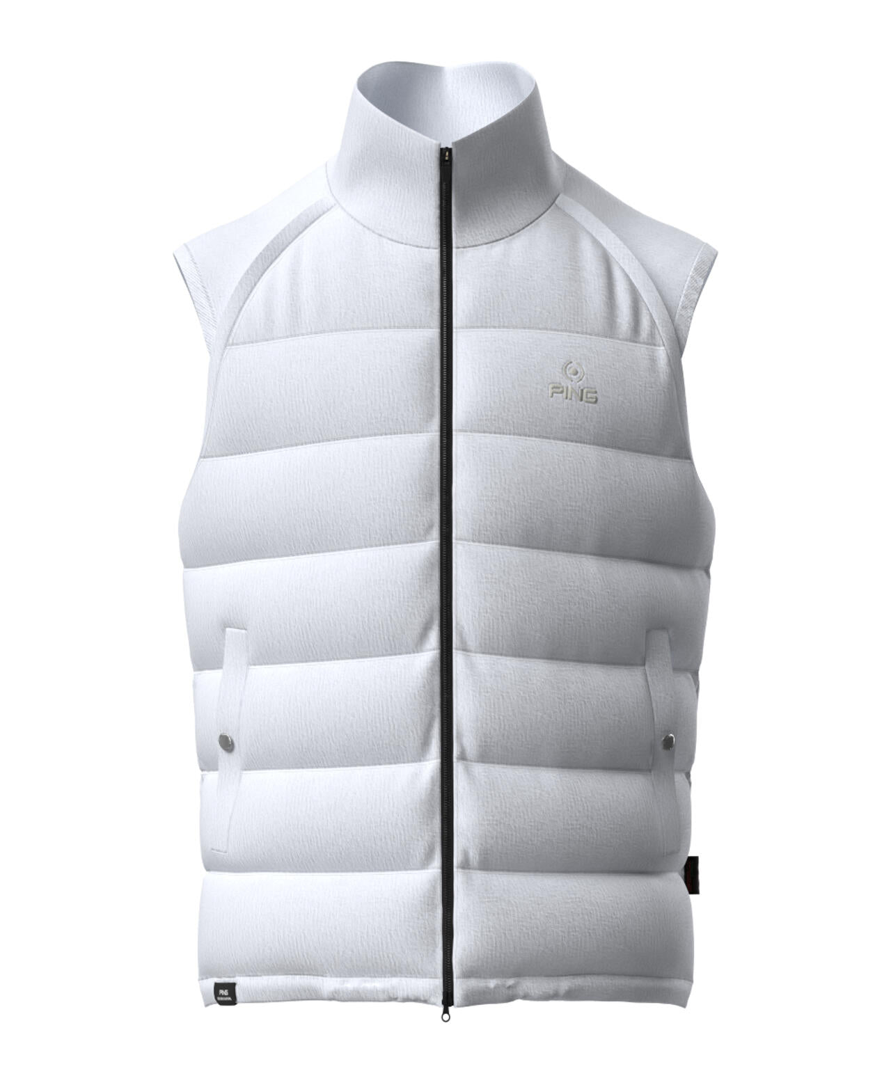 【PING APPAREL】全方向ストレッチ接結ボーダー2WAY中綿ブルゾン ＜PERFORMANCE＞ (MENS)