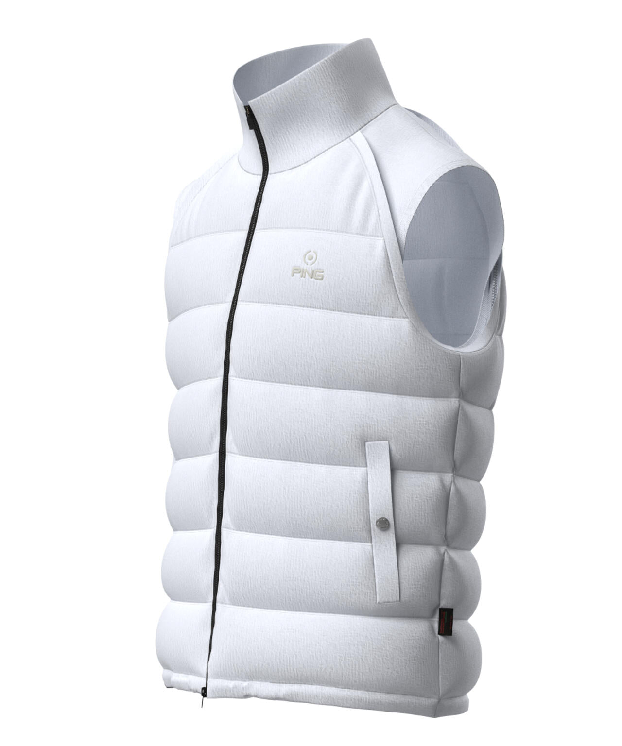 【PING APPAREL】全方向ストレッチ接結ボーダー2WAY中綿ブルゾン ＜PERFORMANCE＞ (MENS)