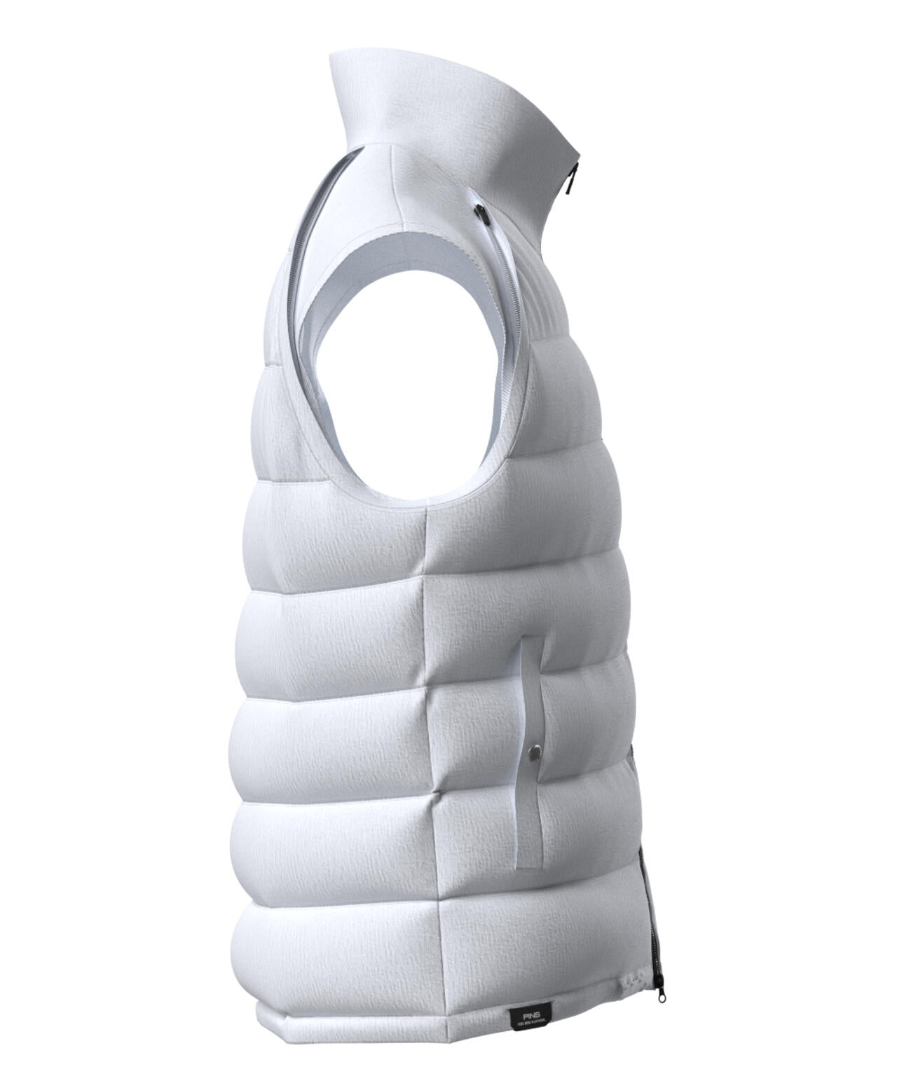 【PING APPAREL】全方向ストレッチ接結ボーダー2WAY中綿ブルゾン ＜PERFORMANCE＞ (MENS)