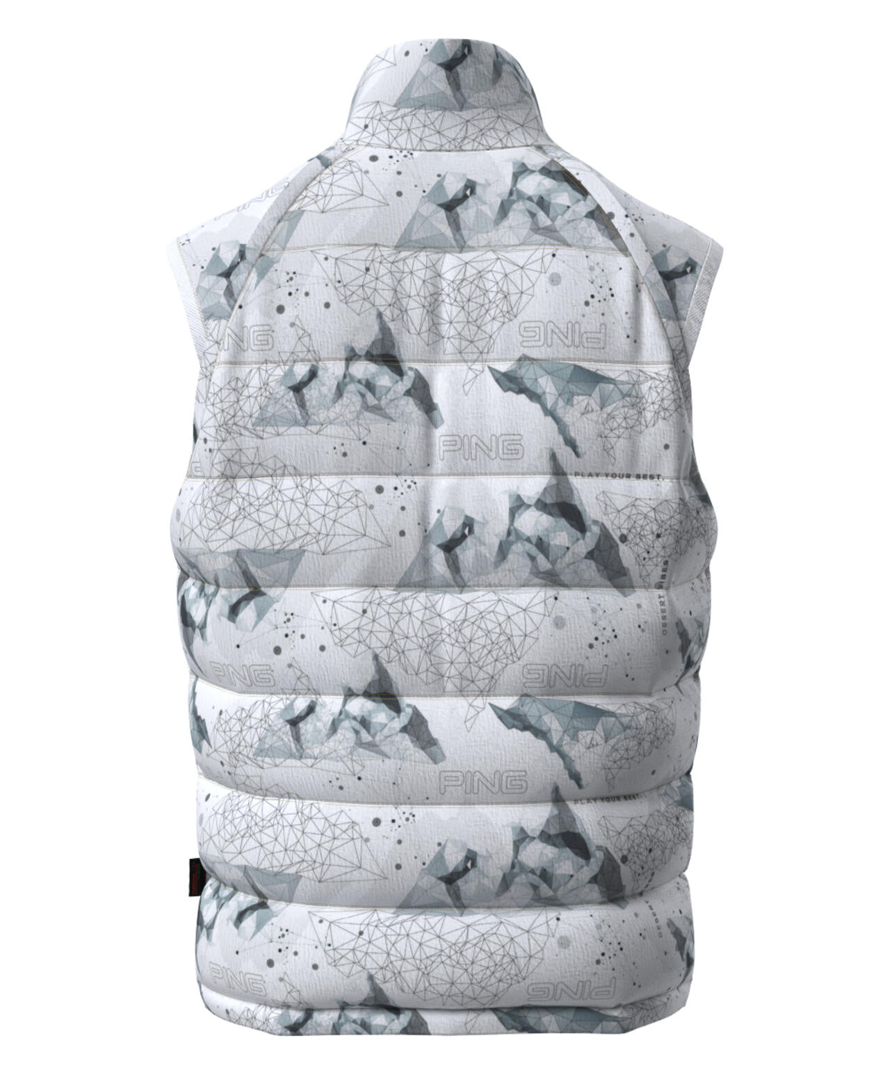 【PING APPAREL】全方向ストレッチ接結ボーダー2WAY中綿ブルゾン ＜PERFORMANCE＞ (MENS)