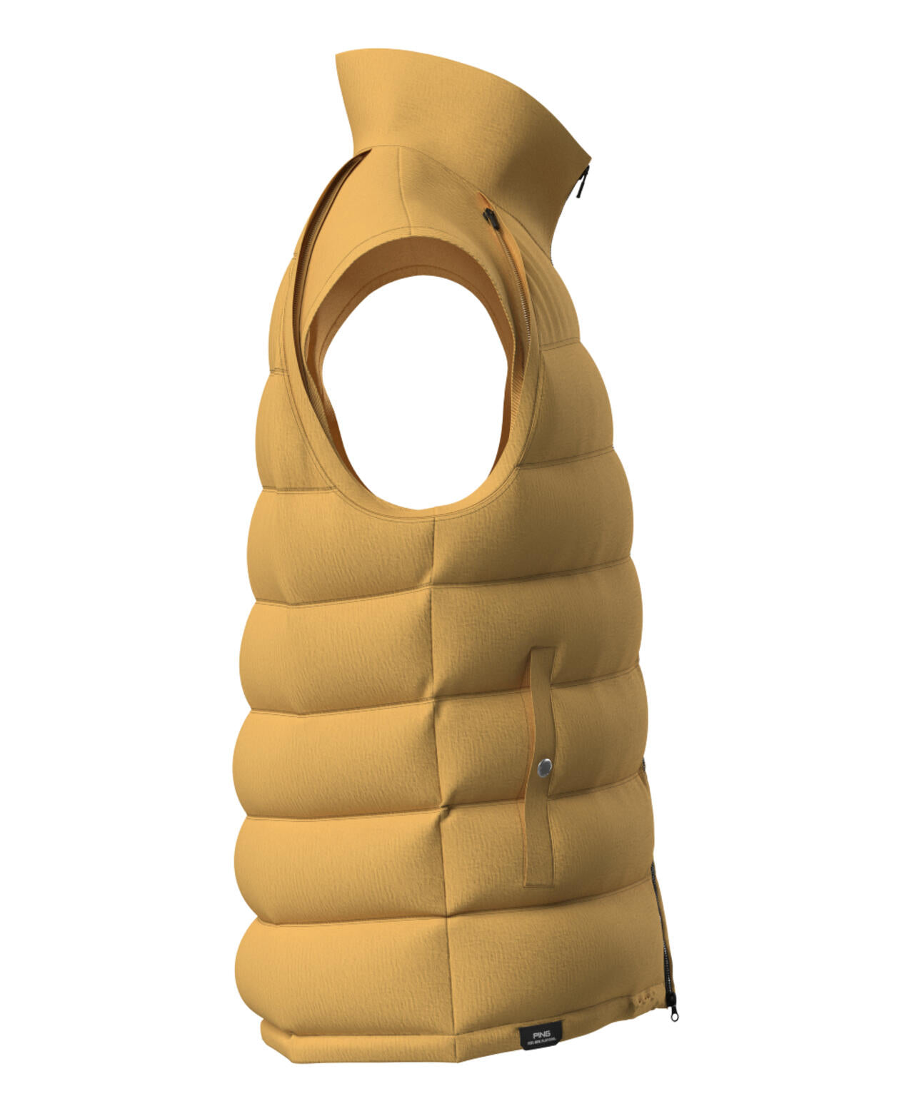 【PING APPAREL】全方向ストレッチ接結ボーダー2WAY中綿ブルゾン ＜PERFORMANCE＞ (MENS)