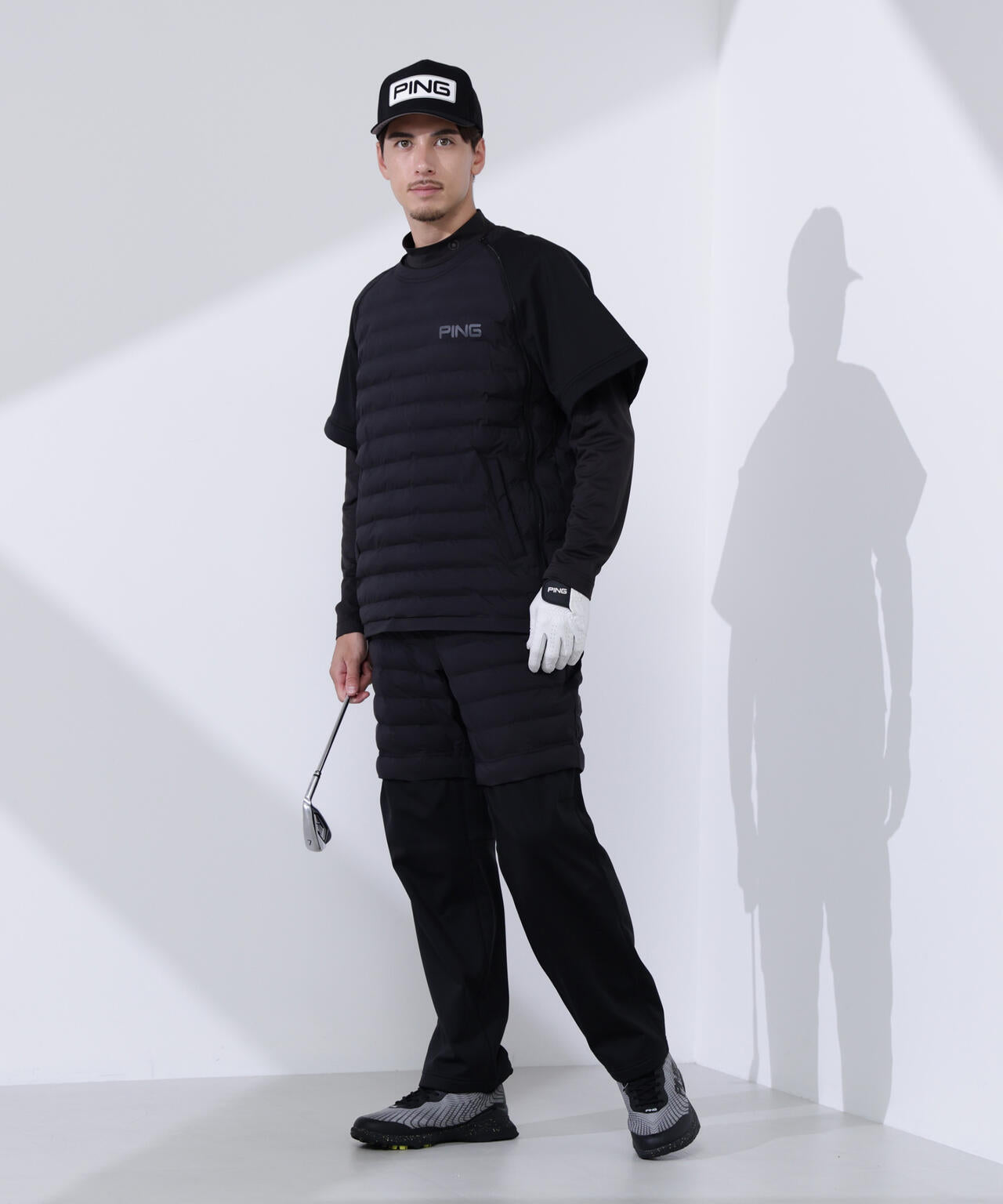 【PING APPAREL】2WAYハイブリッド中綿スニードブルゾン ＜PERFORMANCE＞ (MENS)
