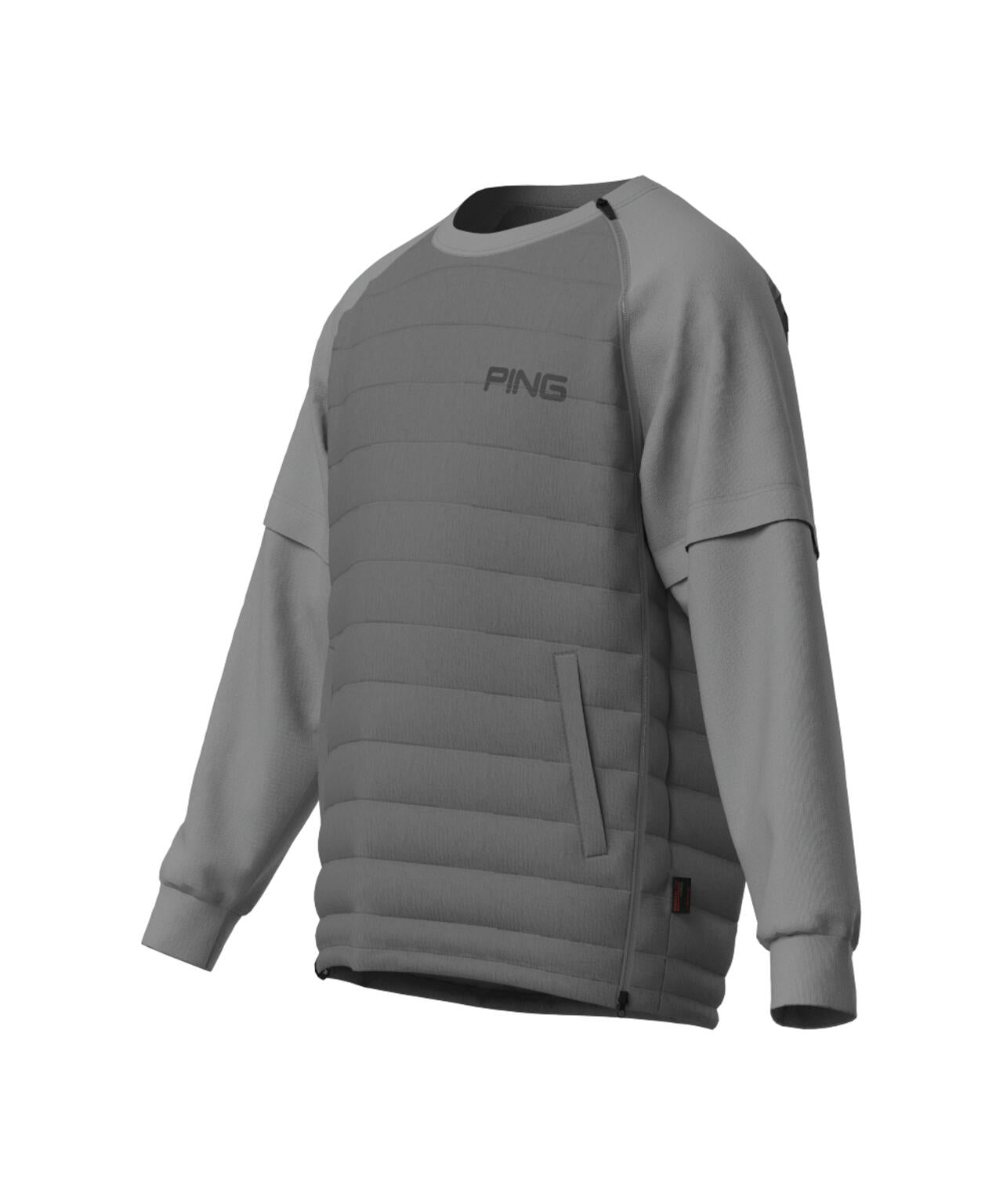 【PING APPAREL】2WAYハイブリッド中綿スニードブルゾン ＜PERFORMANCE＞ (MENS)