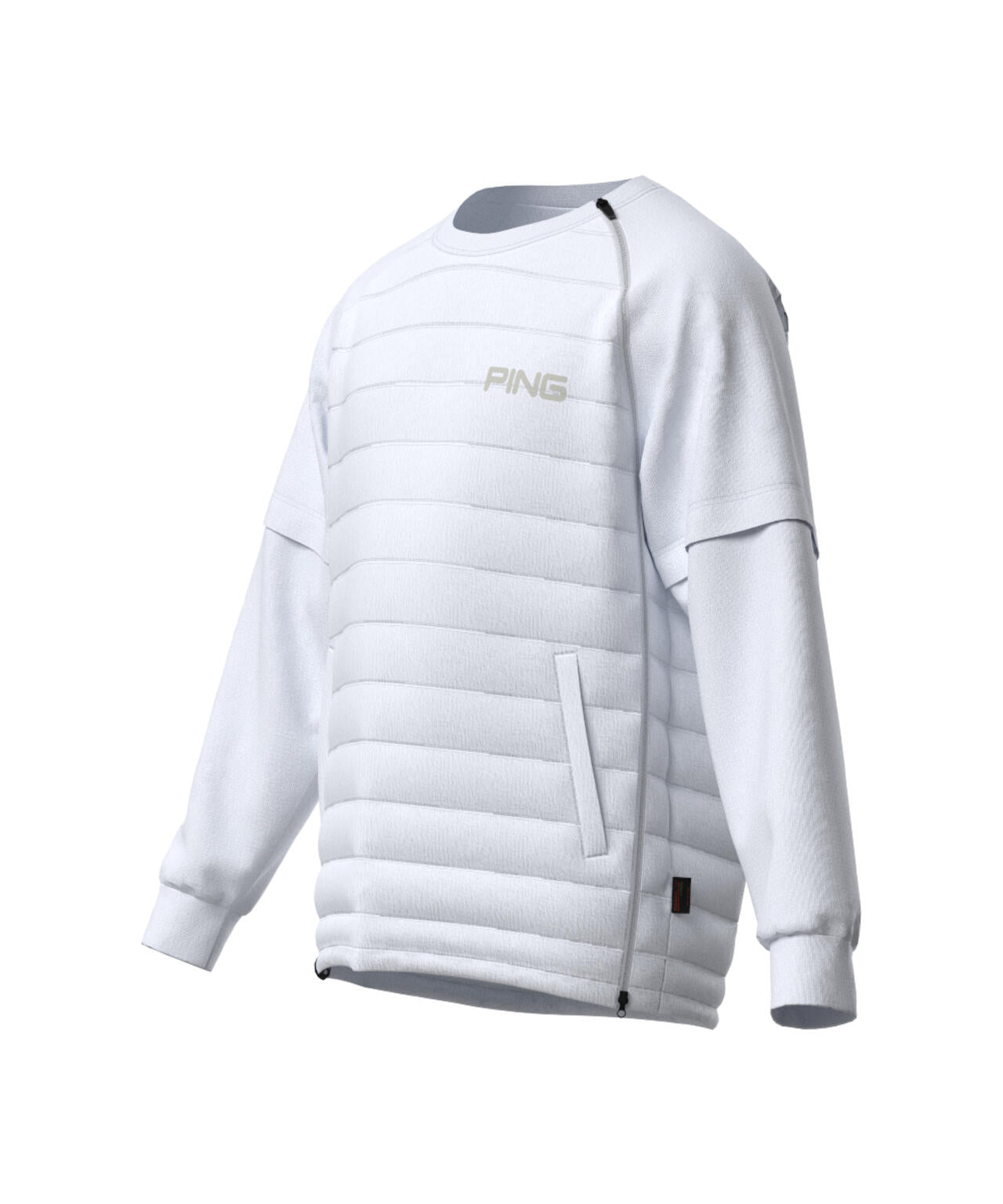 【PING APPAREL】2WAYハイブリッド中綿スニードブルゾン ＜PERFORMANCE＞ (MENS)