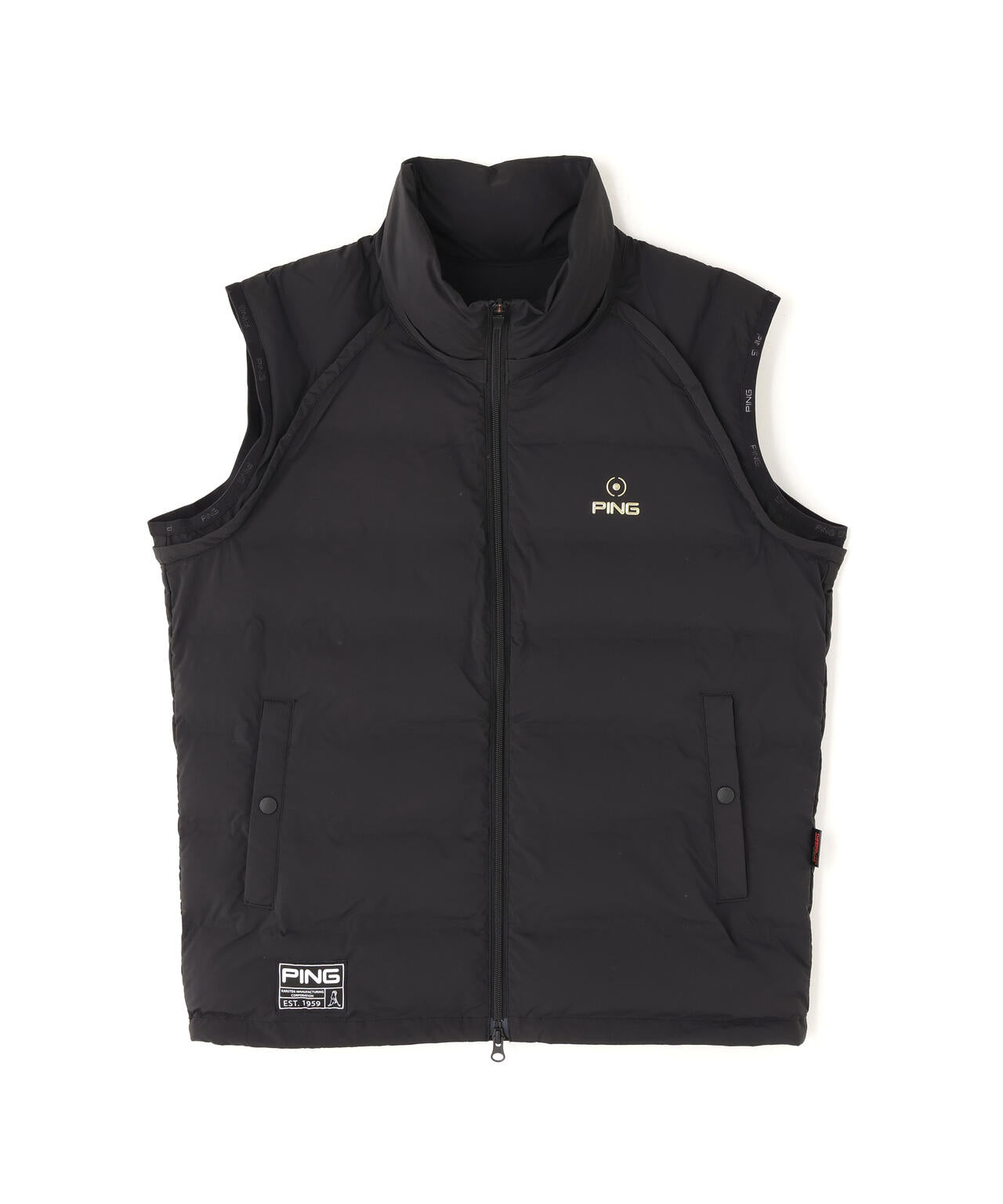 【PING APPAREL】２５ＦＷ ３ＷＡＹ中綿フーディブルゾン ＜GOLD＞ (MENS)