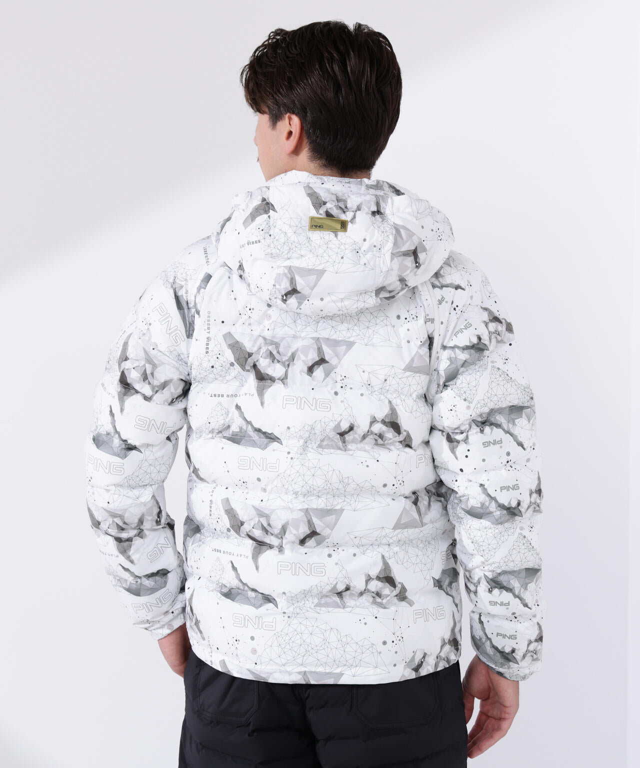 【PING APPAREL】２５ＦＷ ３ＷＡＹ中綿フーディブルゾン ＜GOLD＞ (MENS)