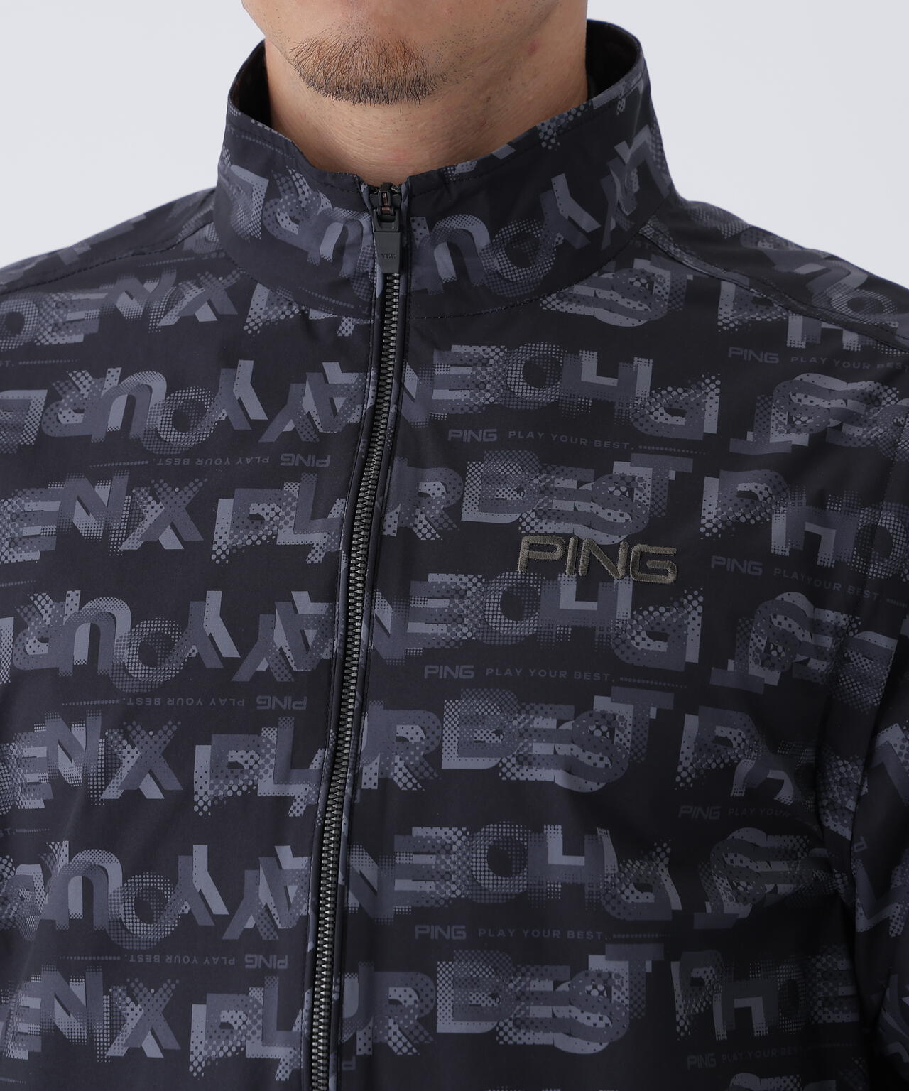 PING APPAREL / ピン アパレル クールマックスエコドビーブルゾン PING APPAREL / ピン アパレル クールマックスエコドビー