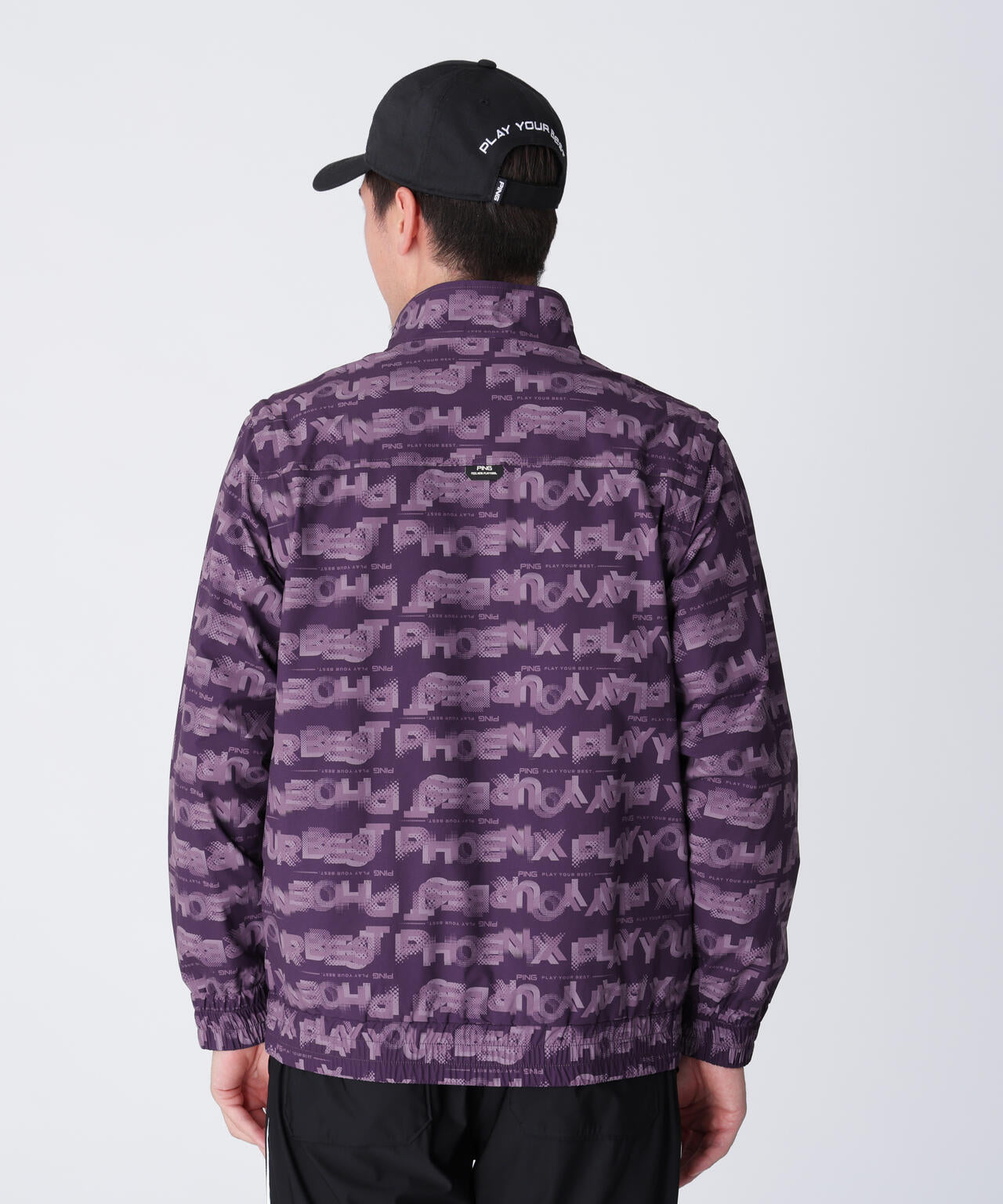 PING APPAREL】2WAYドットグラデーションスタンドブルゾン