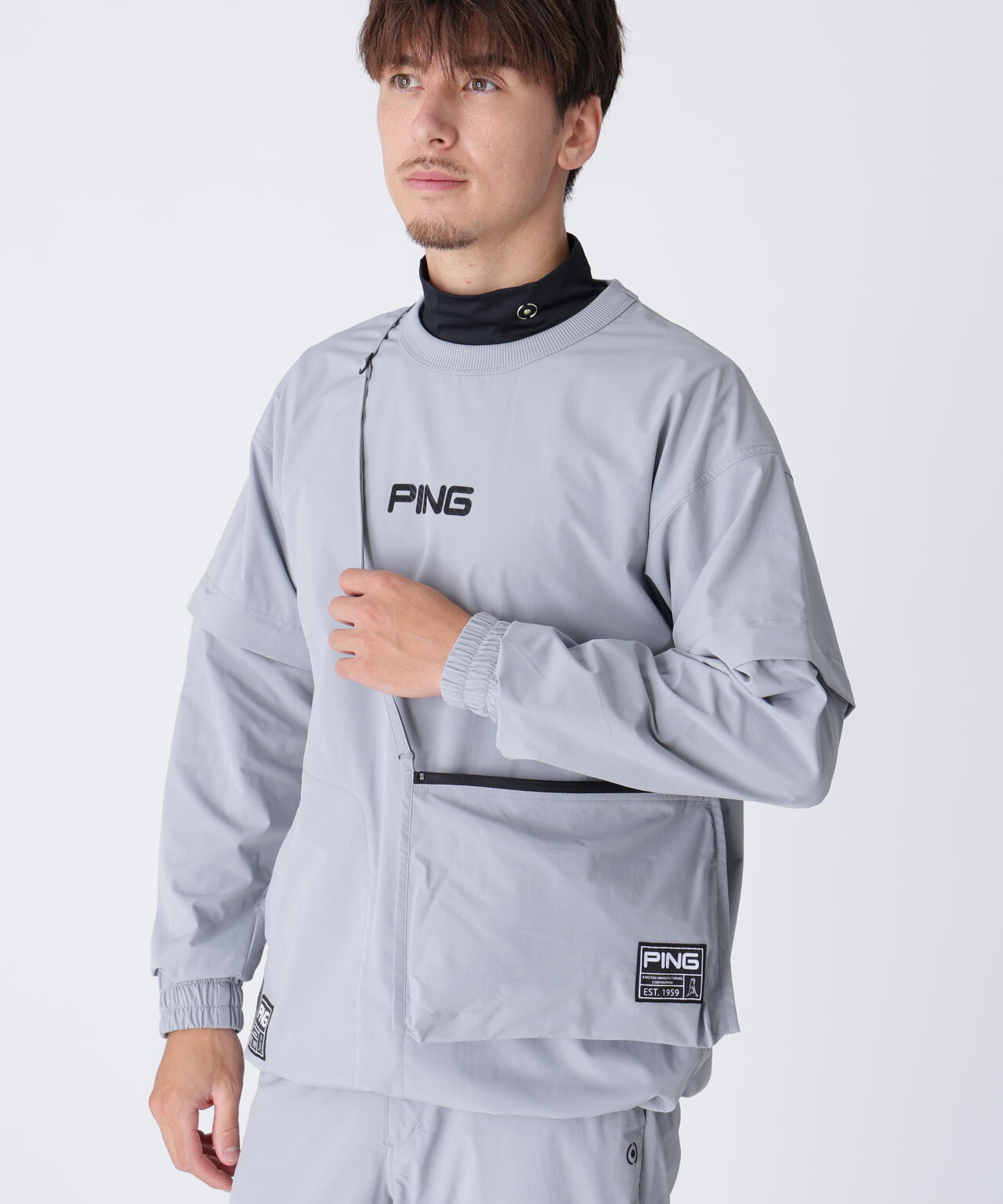 【PING APPAREL】2WAYスニードジャック×2WAYパンツ ＜GOLD＞ (MENS)