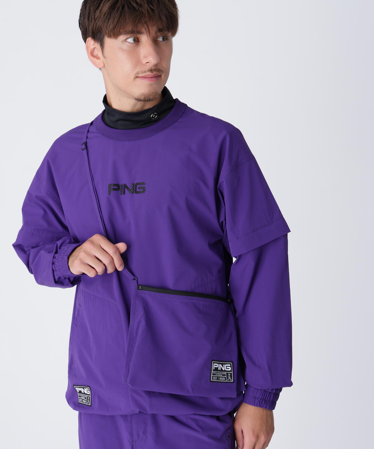 【PING APPAREL】2WAYスニードジャック×2WAYパンツ ＜GOLD＞ (MENS)