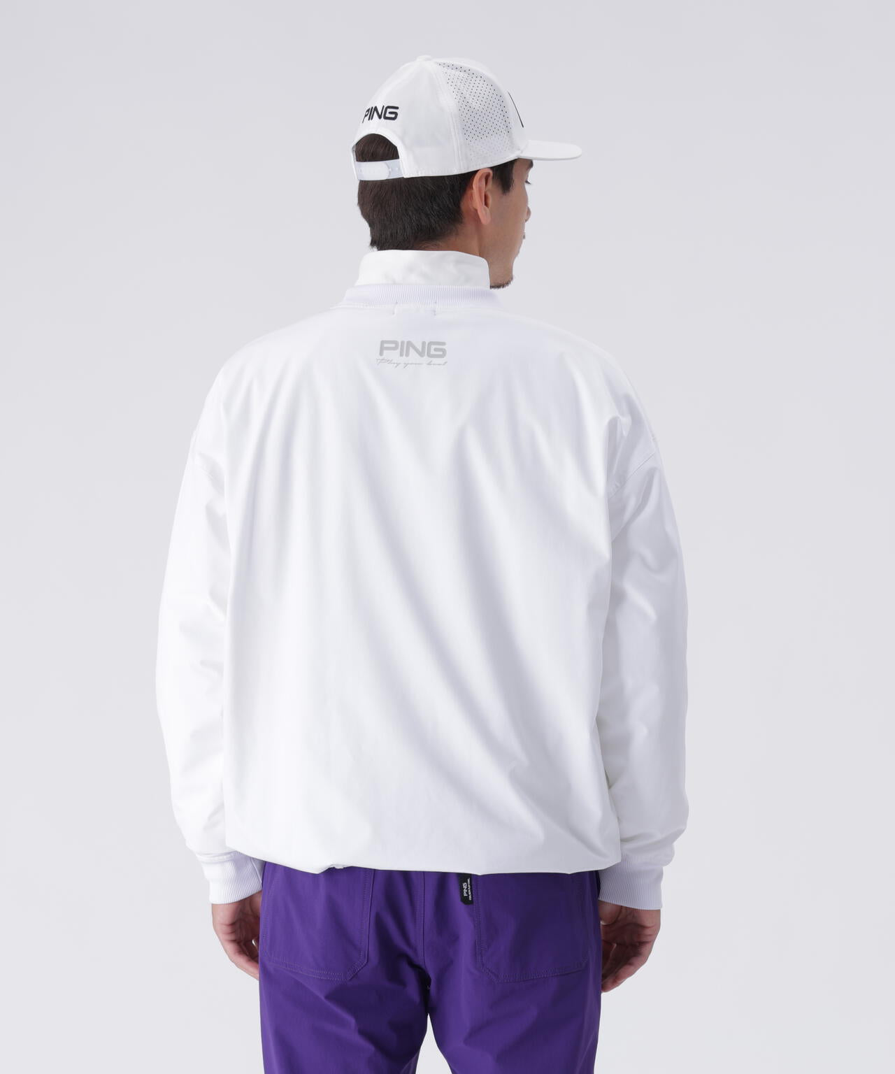 PING APPAREL】全方向ストレッチ/ダブルフェイス ツインレイヤード