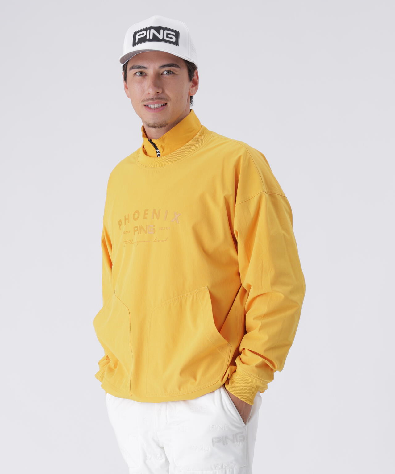 PING APPAREL】全方向ストレッチ/ダブルフェイス ツインレイヤード