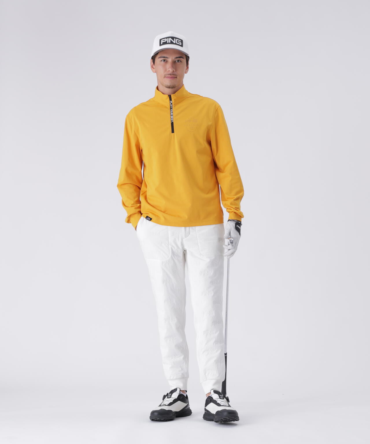 【PING APPAREL】全方向ストレッチ/ダブルフェイス  ツインレイヤードアウター ＜PERFORMANCE＞ (MENS)