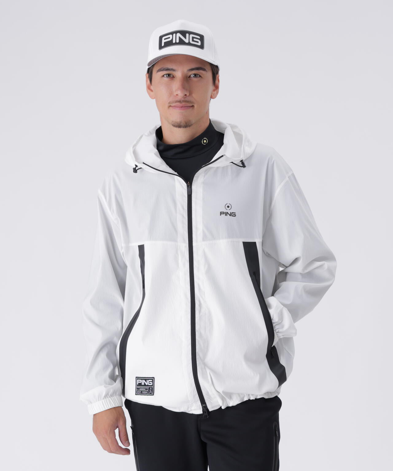 【PING APPAREL】プライムフレックスリップストップ フーディブルゾン ＜GOLD＞ (MENS)