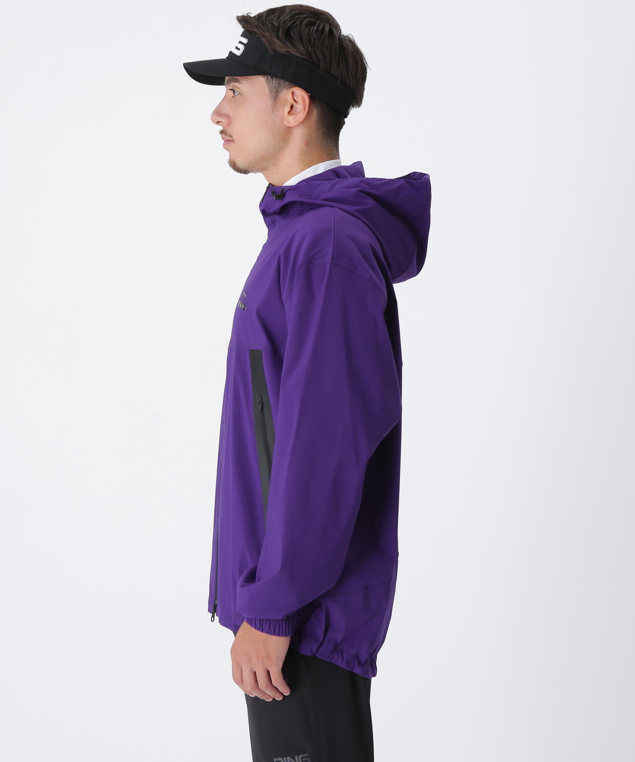 【PING APPAREL】プライムフレックスリップストップ フーディブルゾン ＜GOLD＞ (MENS)