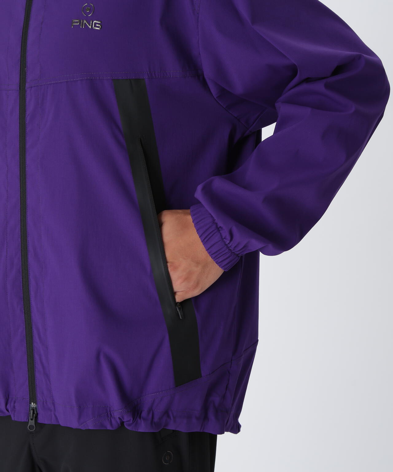 【PING APPAREL】プライムフレックスリップストップ フーディブルゾン ＜GOLD＞ (MENS)