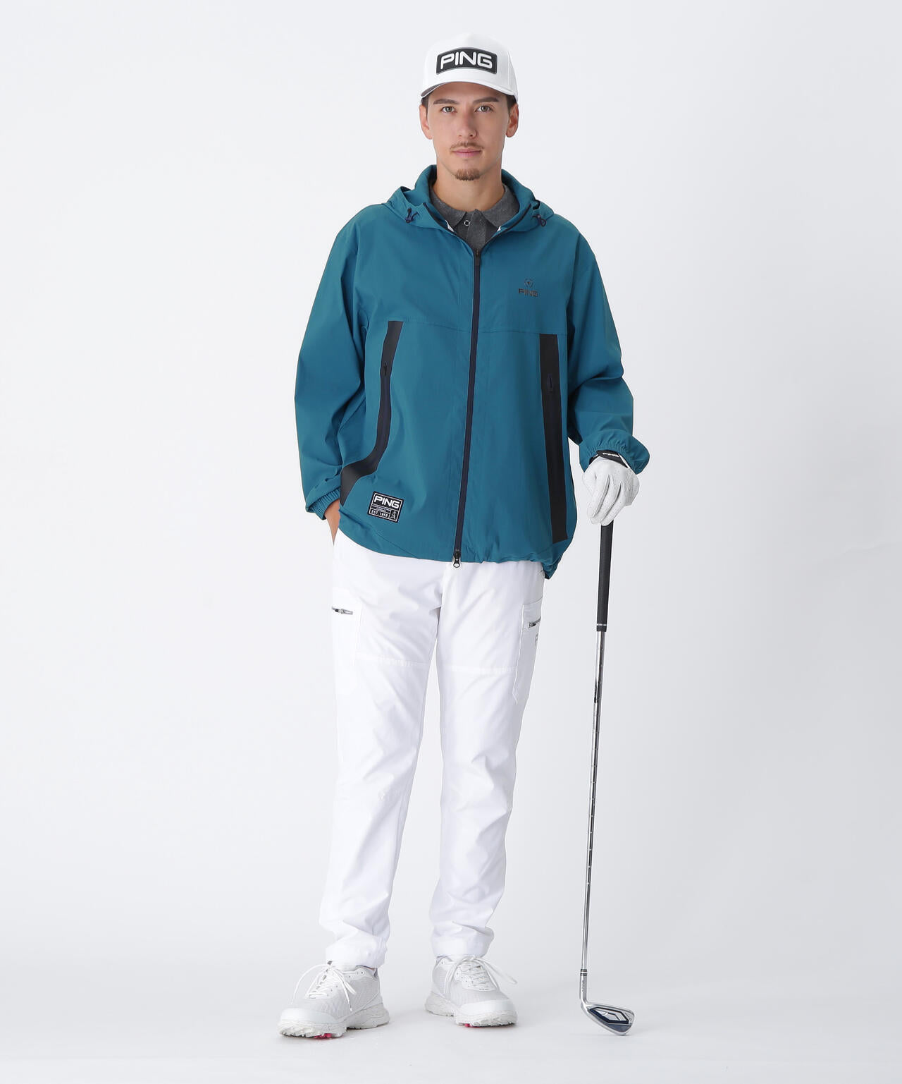 【PING APPAREL】プライムフレックスリップストップ フーディブルゾン ＜GOLD＞ (MENS)