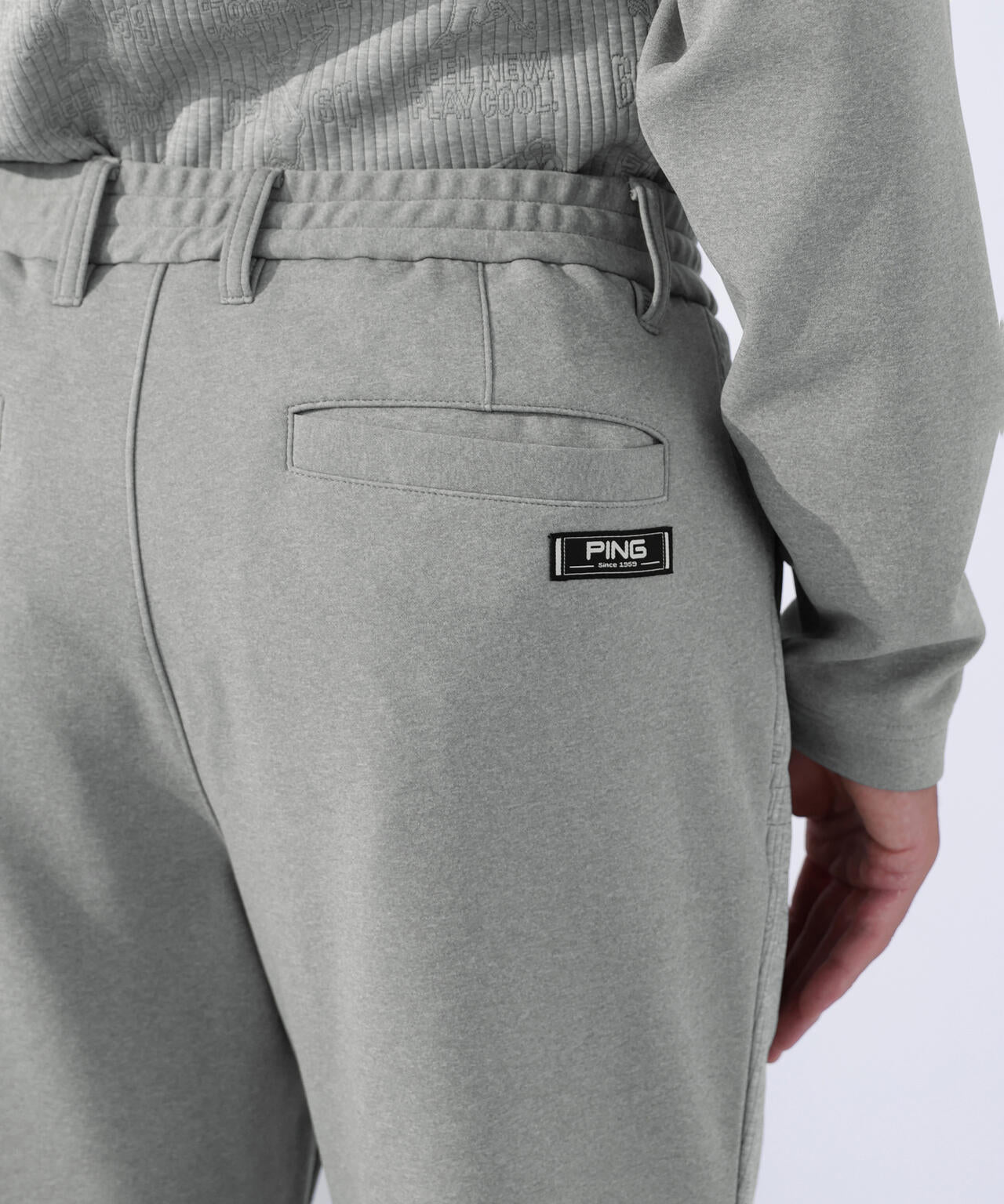 PING APPAREL】PINGキルトジャカード/全方向ストレッチダンボール