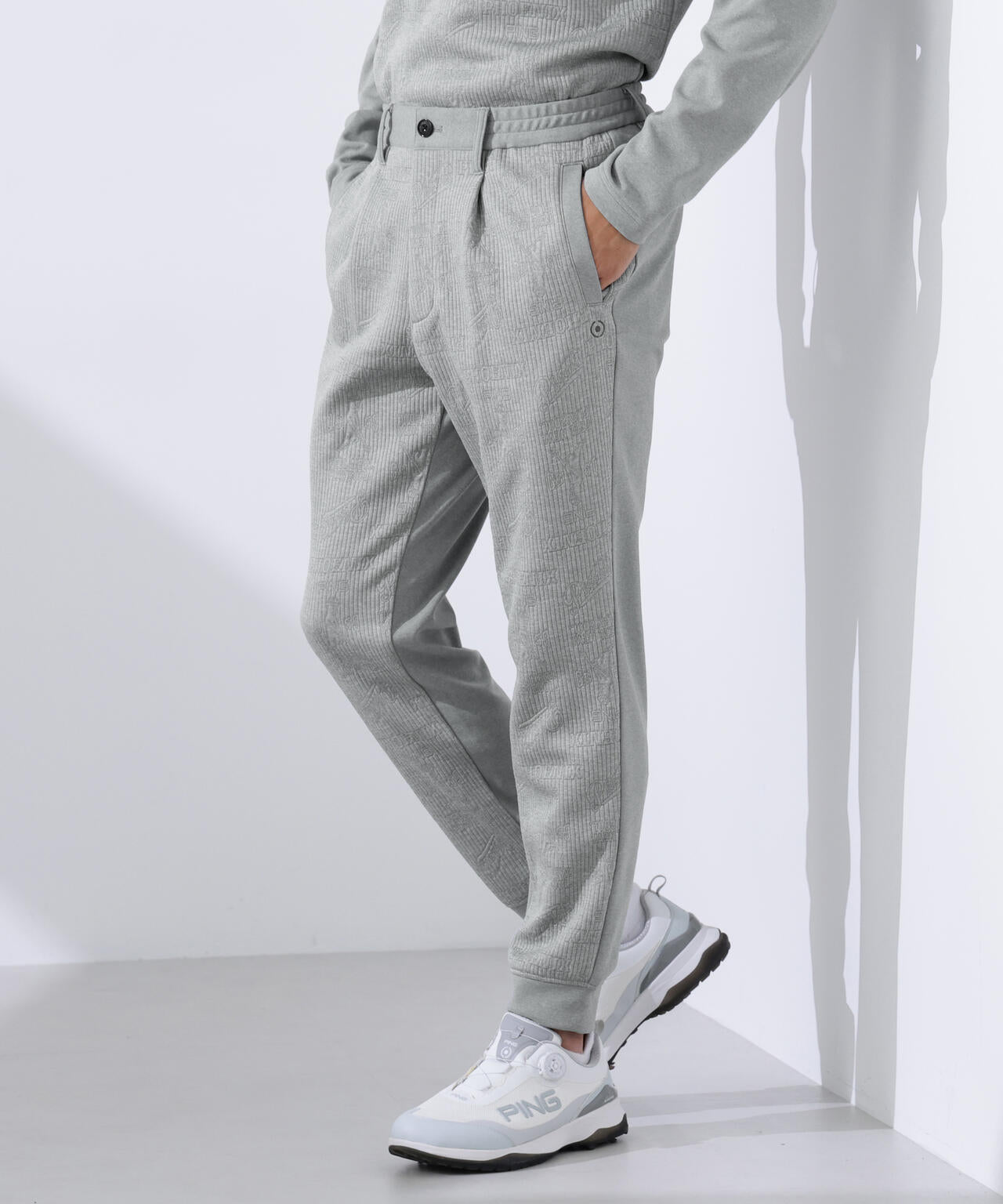 ぴぴんページ PING APPAREL】PINGキルトジャカード/全方向ストレッチダンボール