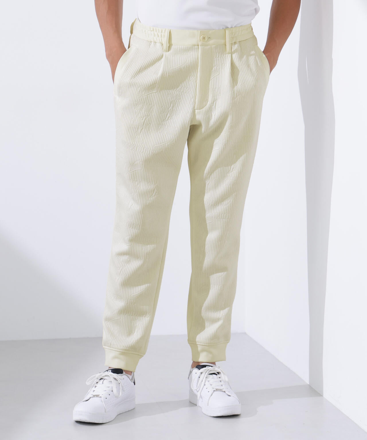 ピーノ　1009 PING APPAREL】PINGキルトジャカード/全方向ストレッチダンボール