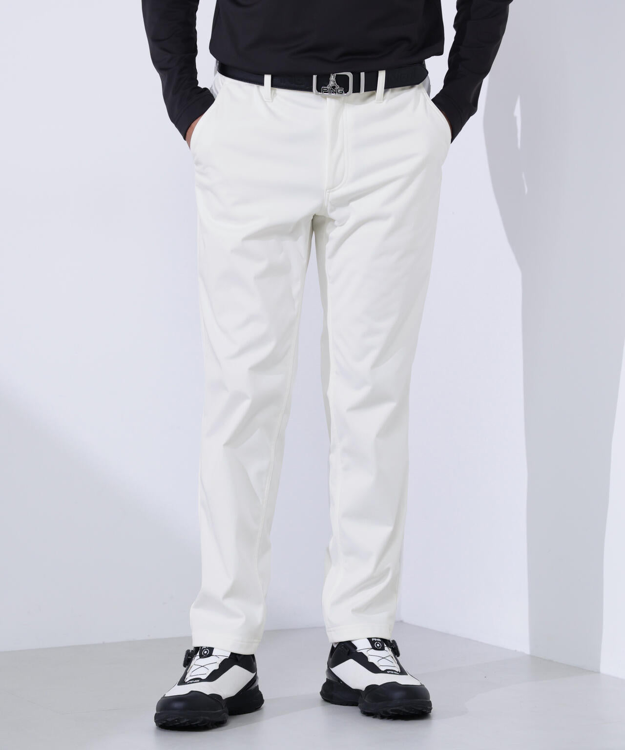 【PING APPAREL】全方向ストレッチボンディングプリントテーパードパンツ ＜PERFORMANCE＞ (MENS)