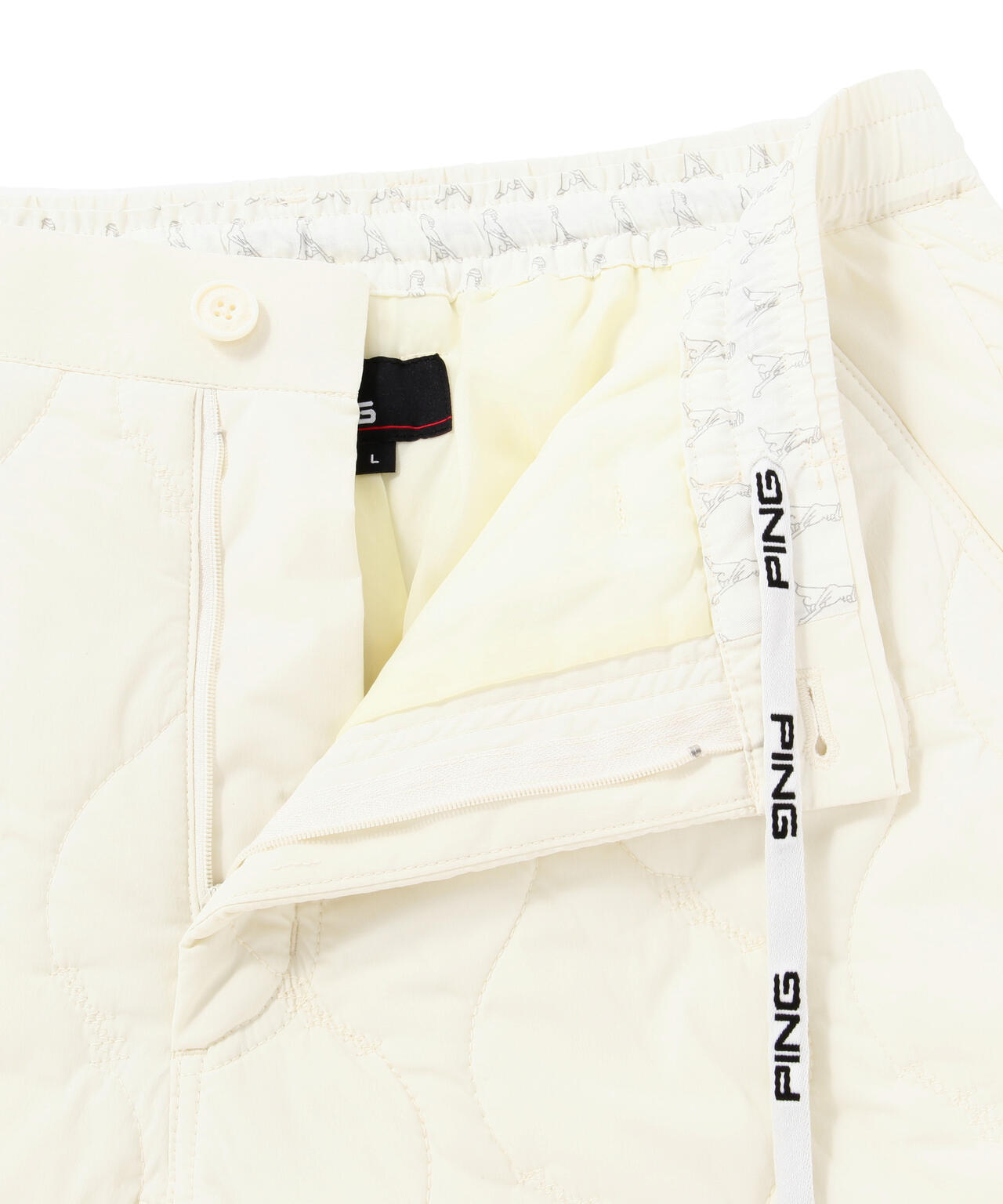 【PING APPAREL】全方向ストレッチキルティングタフタテーパードパンツ ＜NATIVE＞ (MENS)