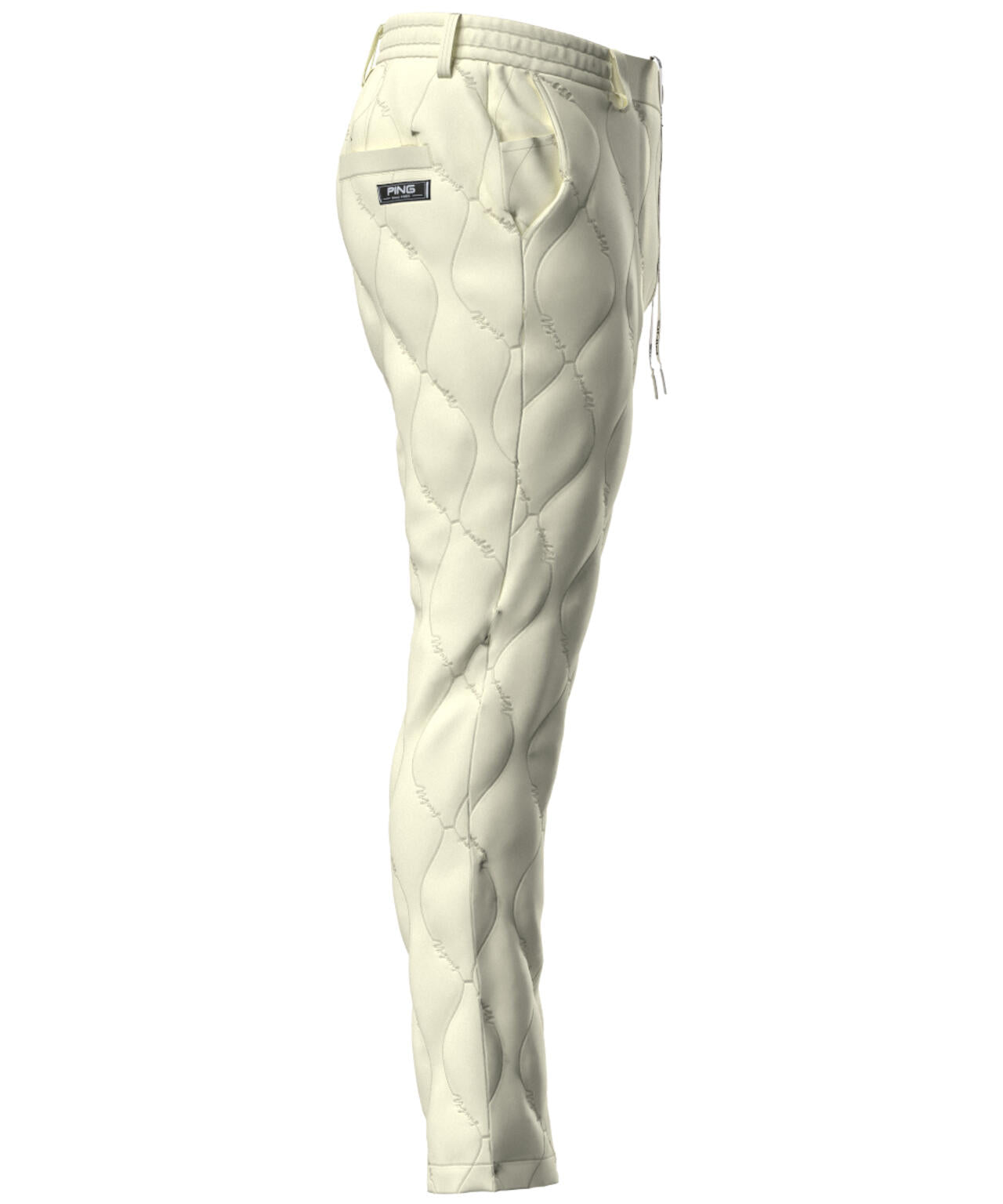 【PING APPAREL】全方向ストレッチキルティングタフタテーパードパンツ ＜NATIVE＞ (MENS)