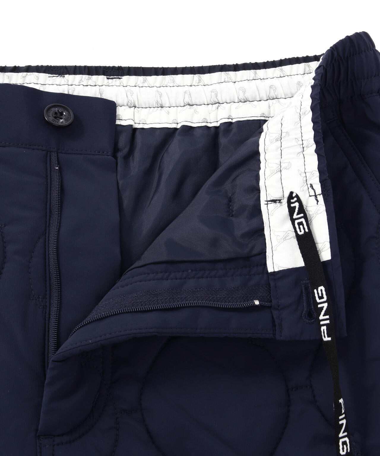 【PING APPAREL】全方向ストレッチキルティングタフタテーパードパンツ ＜NATIVE＞ (MENS)