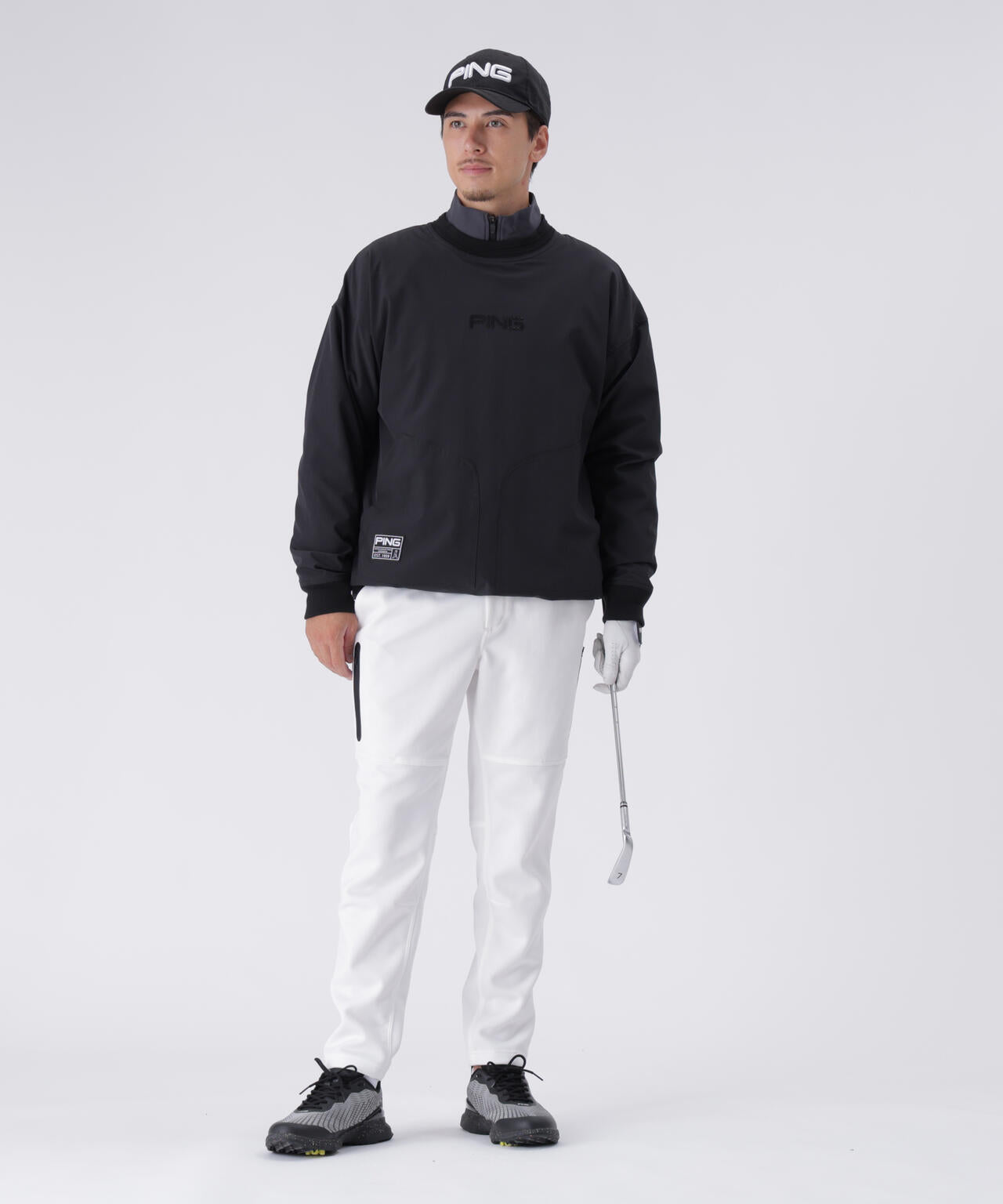 【PING APPAREL】キルトダンボールジャージテーパードパンツ ＜GOLD＞ (UNISEX)