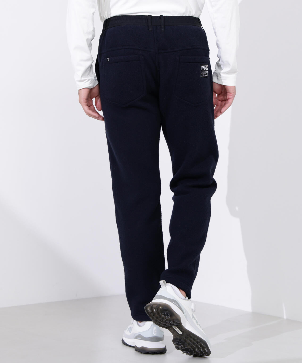 【PING APPAREL】テックウォームリサイクルフリーステーパードパンツ ＜GOLD＞ (MENS)