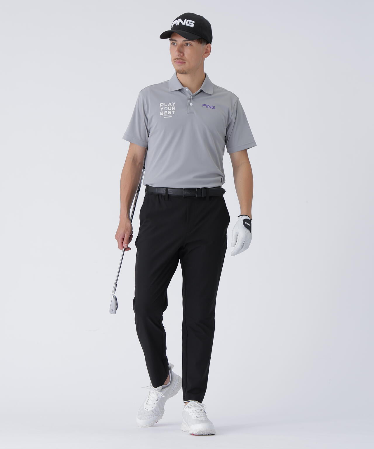 【PING APPAREL】全方向ストレッチ二重織 サライテックテーパードパンツ ＜EARLY AUTUMN＞ (MENS)